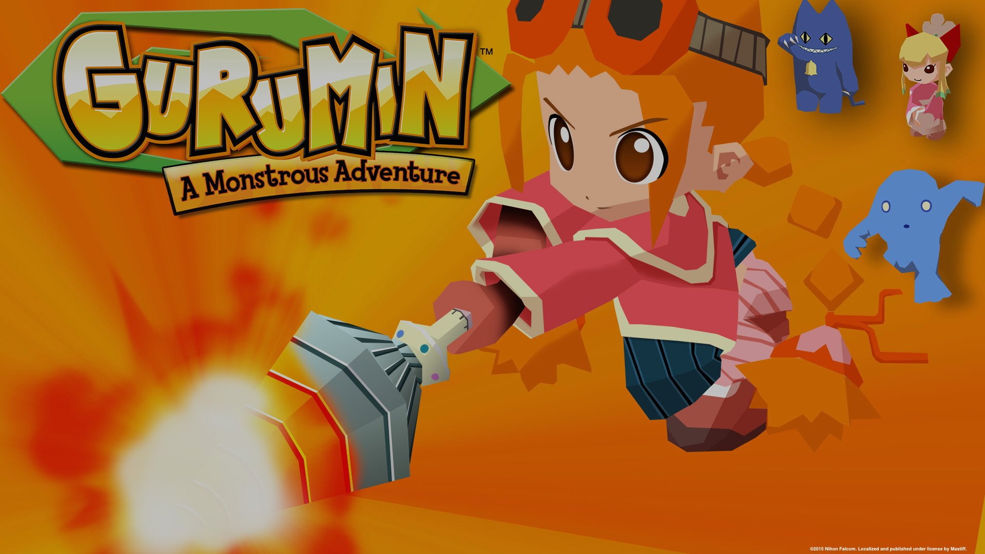 Gurumin: A Monstrous Adventure, 1080P, Video Game, HD Wallpaper