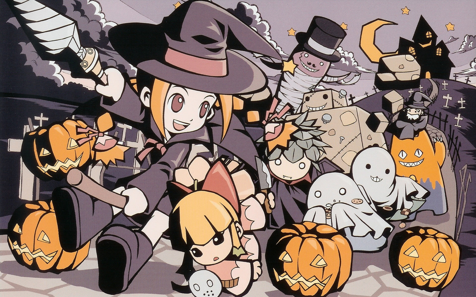 Gurumin: A Monstrous Adventure, 1080P, Video Game, HD Wallpaper