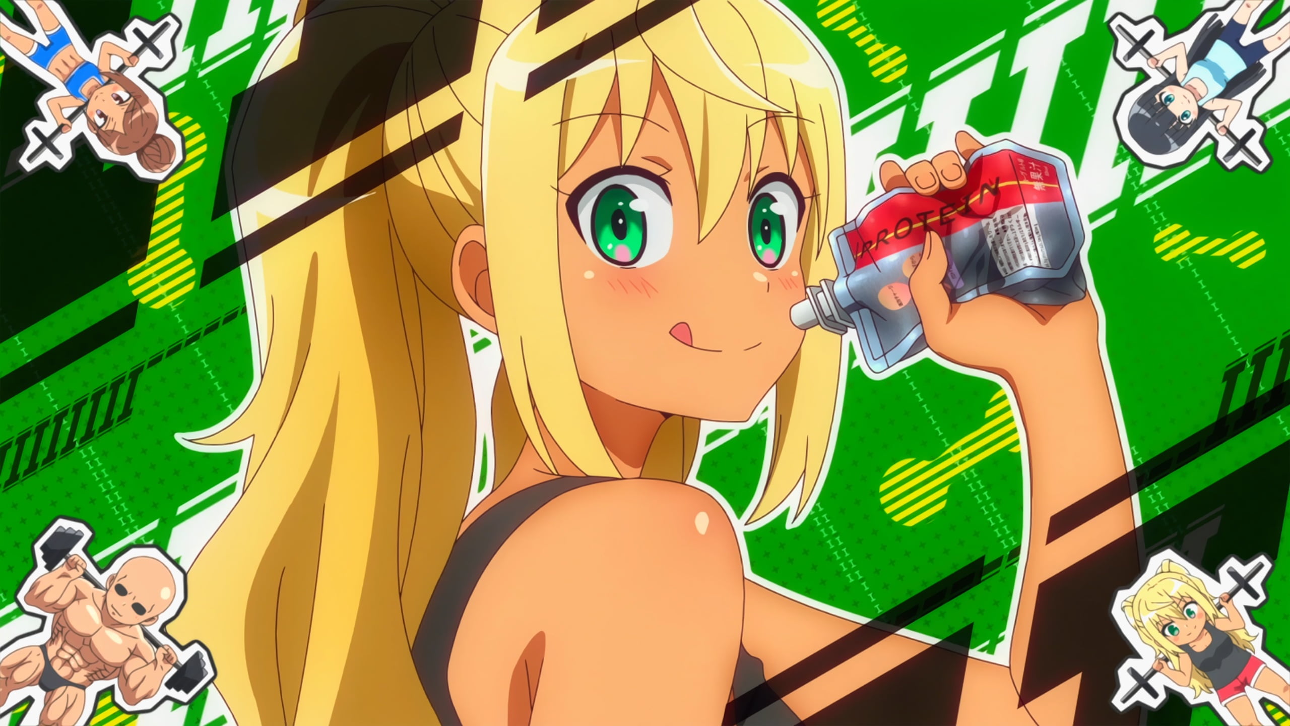 How Heavy Are the Dumbbells You Lift?, Anime, 2K, HD Wallpaper