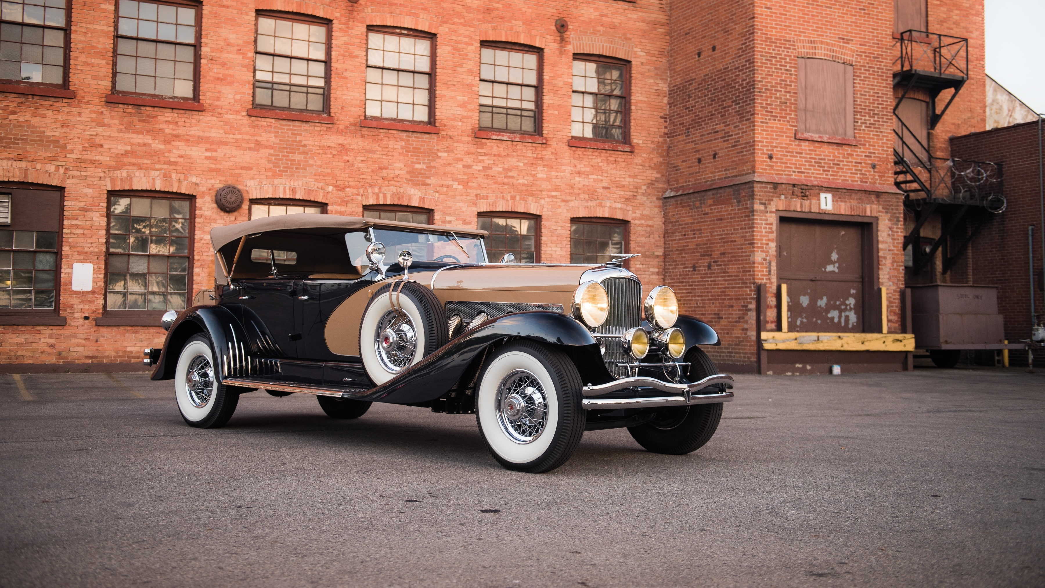 1935, LWB, Dual Cowl Phaeton, LaGrande, Duesenberg, 2K, HD Wallpaper