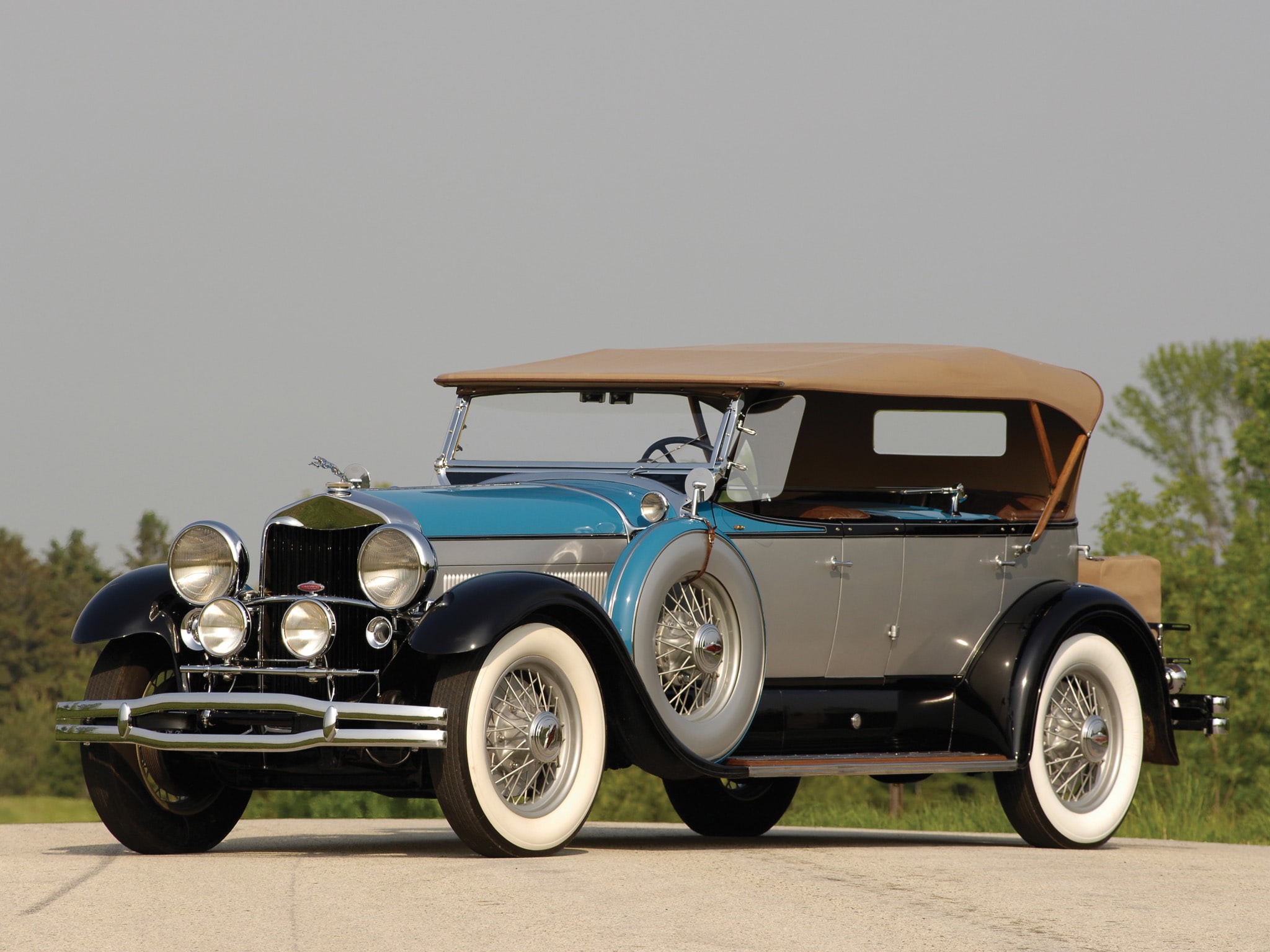 model l, 1080P, sport, cowl, dual, luxury, phaeton, lincoln, 1930, retro, locke, HD Wallpaper