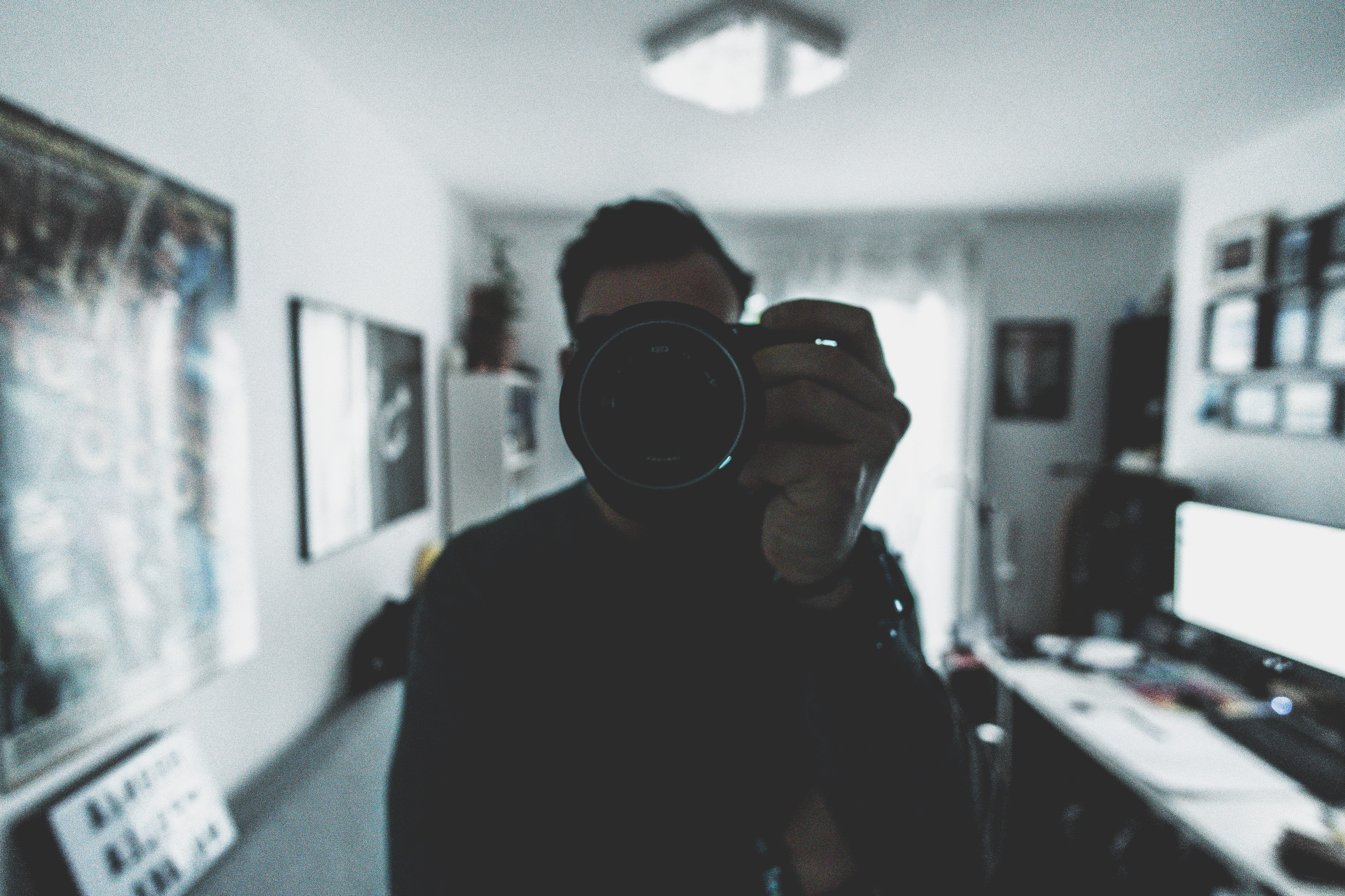 room, person, holding, camera - Photographic Equipment, men, people, only Men, Day 26, inside, photography, 5K, professional Occupation, adults Only, white, HD Wallpaper