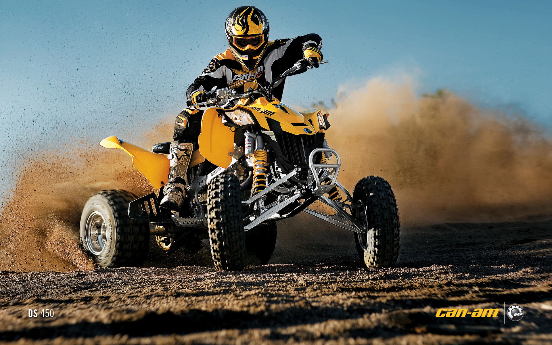 dirtbike, bike, offroad, atv, poster, 450, quad, motorbike, 1080P, can am, HD Wallpaper