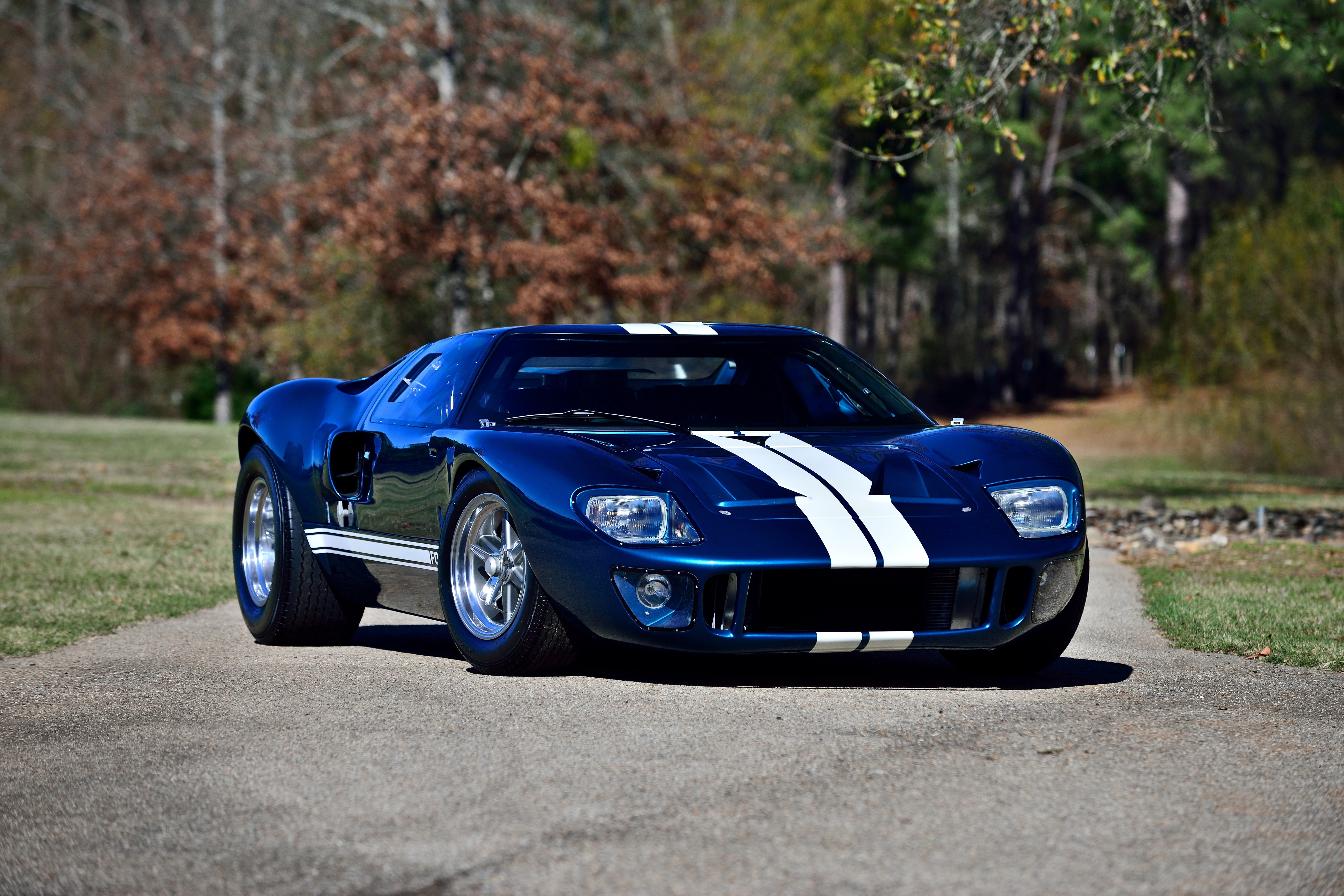 replica, classic, Race, 1965, car, Ford, GT40, usa, 5K, HD Wallpaper