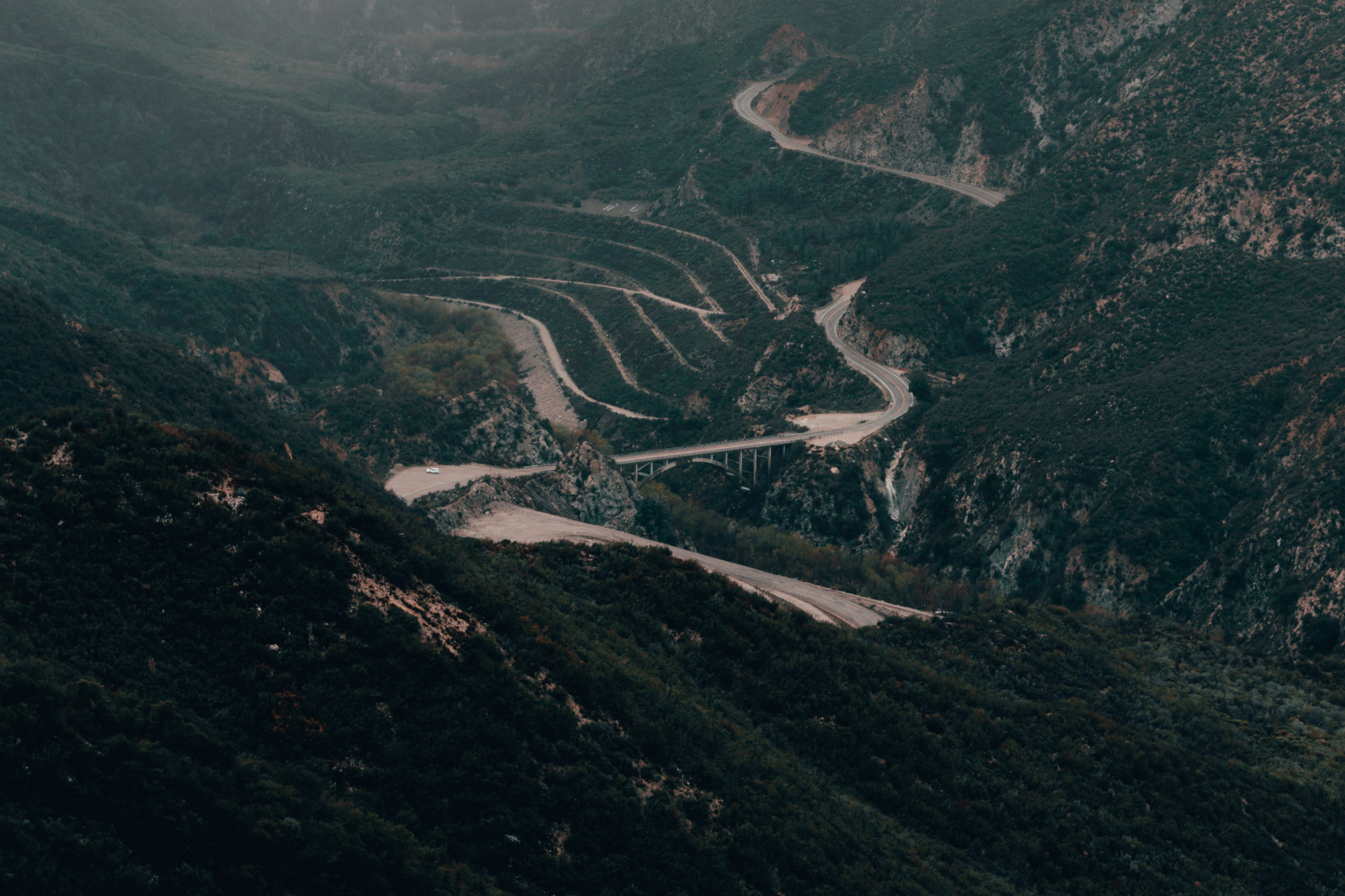 day, plateau, high angle view, tree, water, plant, photography, mountain road, transportation, scenics - nature, aerial view, panoramic, building, landslide, HD Wallpaper