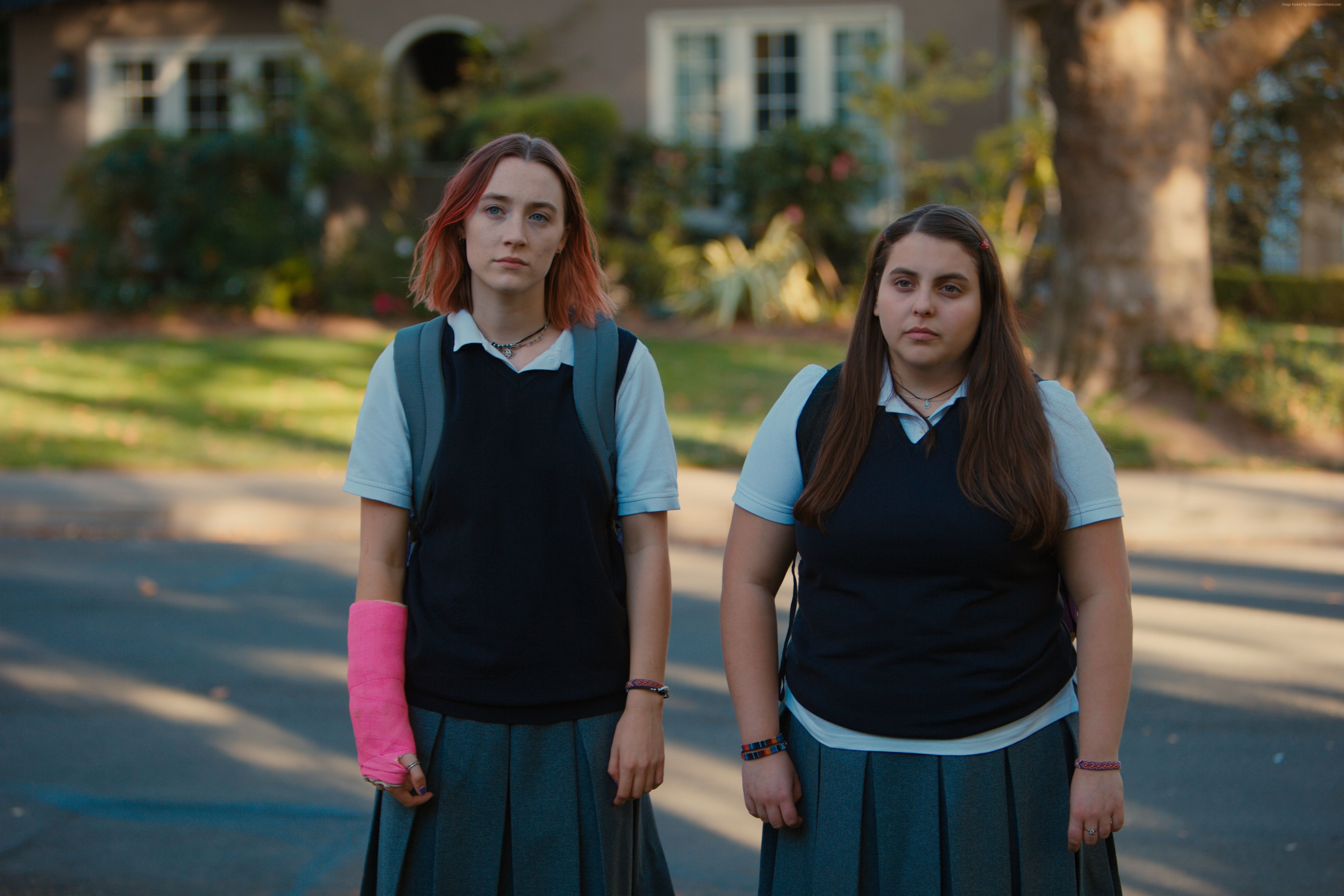 Saoirse Ronan, 5K, 5k, Beanie Feldstein, Lady Bird, HD Wallpaper