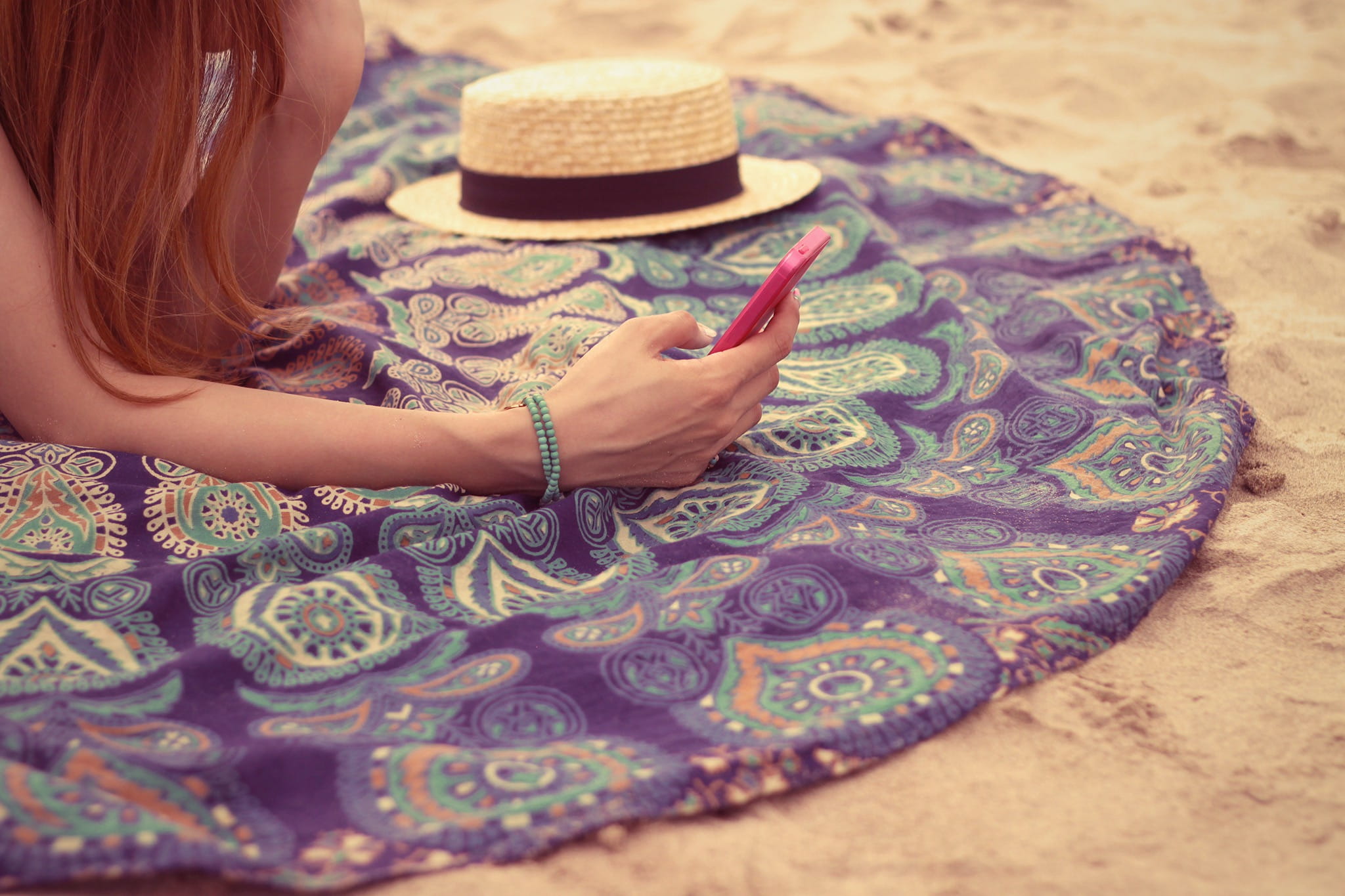 pattern, relaxation, people, leisure activity, person, black sun, sand, sun, sun hat, lifestyles, one Person, hat, 1080P, android, females, design, caucasian Ethnicity, HD Wallpaper