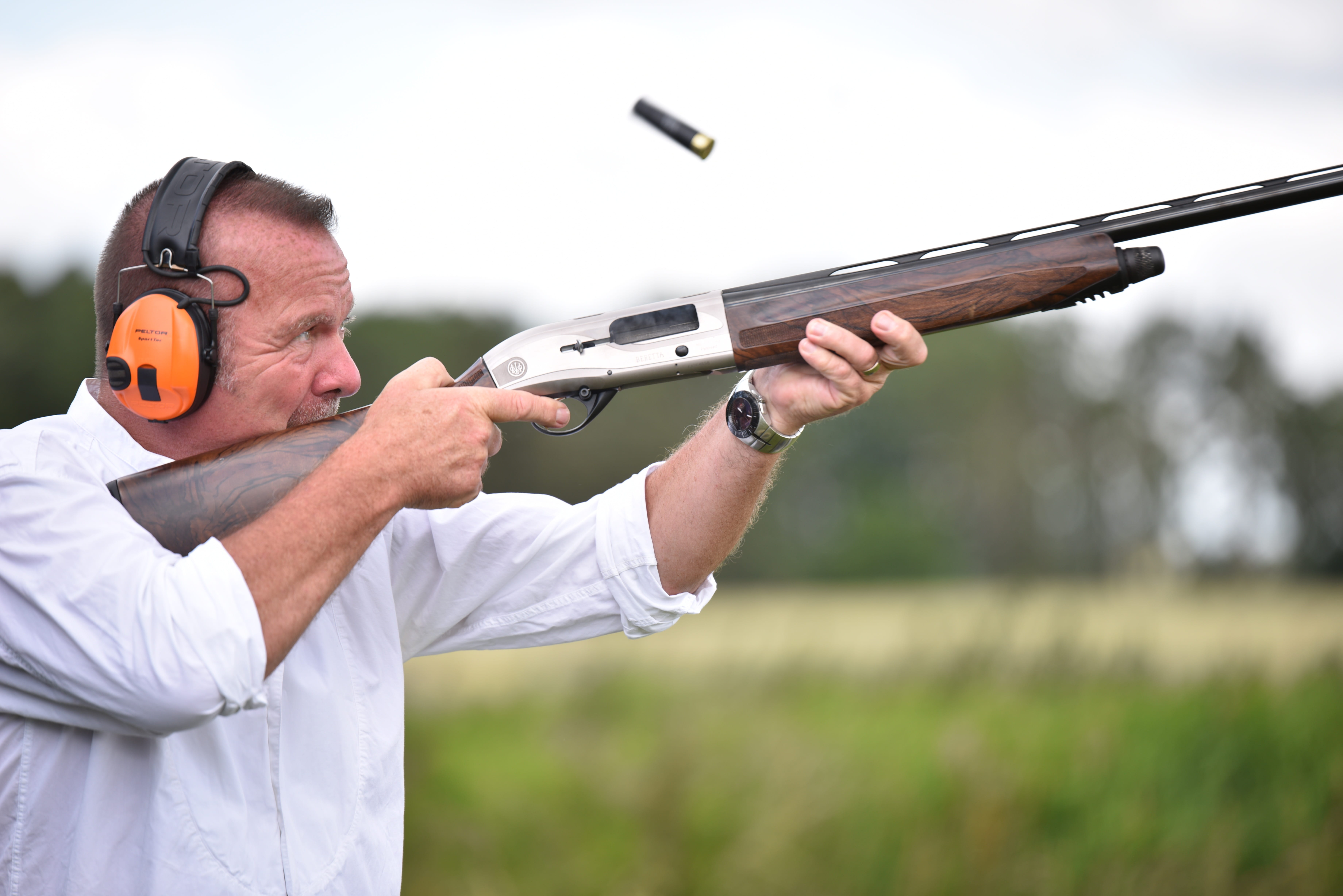 hunter, sports, using, hunting rifle, 5K, shooting, ear protectors, focused, gun, rifle, brown, sport, headphones, adult, one person, cartridge, mature adult, HD Wallpaper