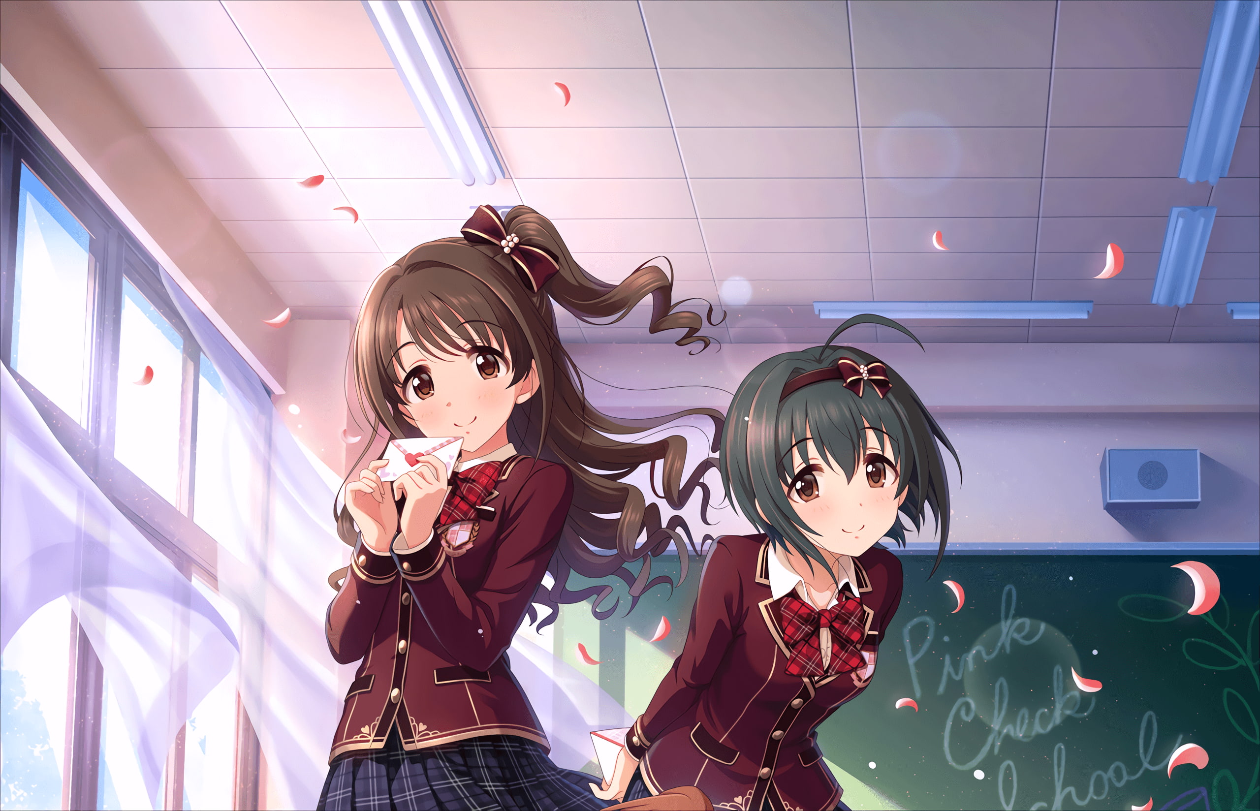 official, letter, cinderella, miho, 2K, idolmaster, art, illustration, kyouko, card, shimamura, holding, igarashi, kohinata, girls, uzuki, HD Wallpaper