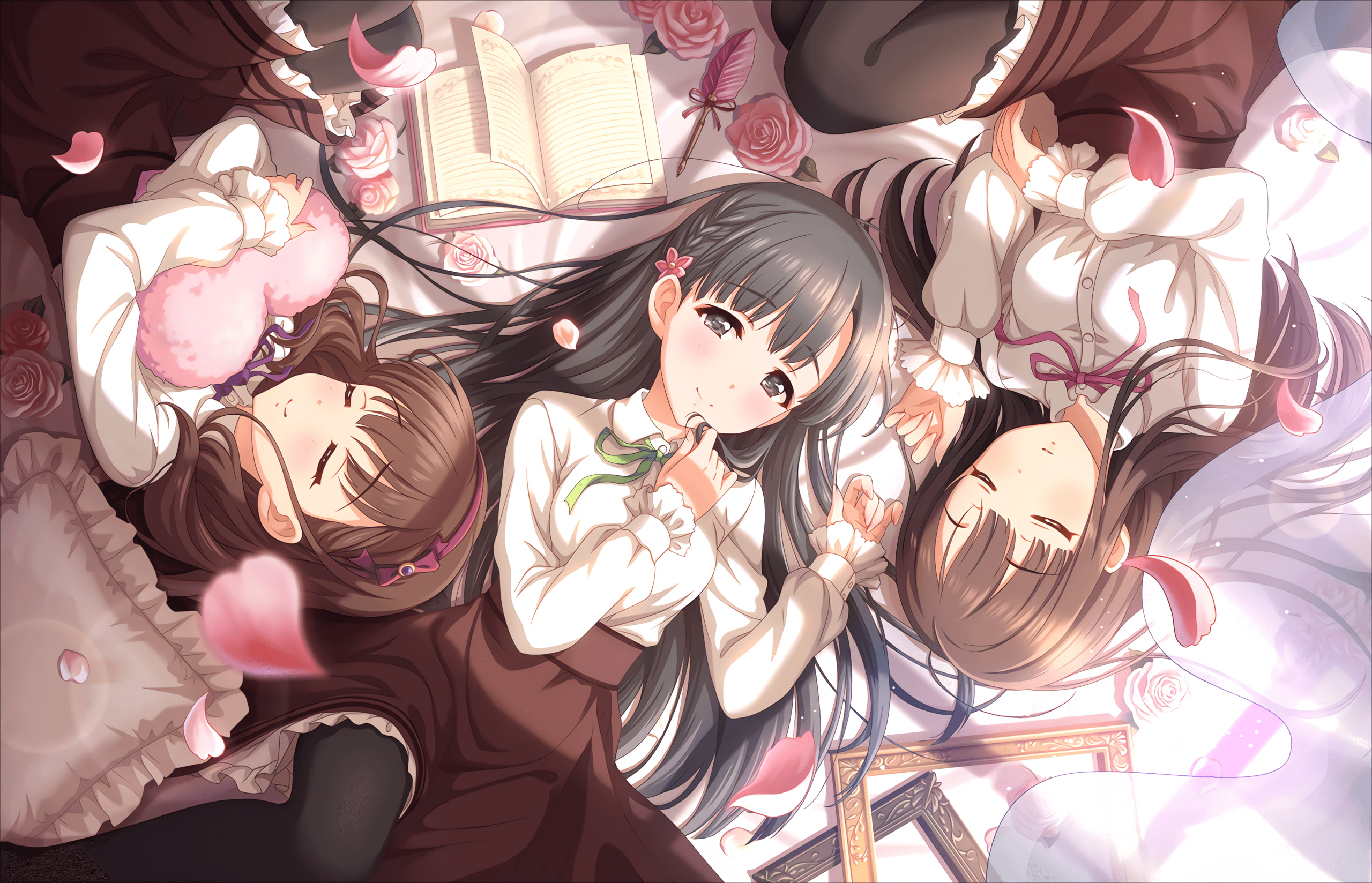 idolmaster, sakuma, 2K, mayu, girls, yukari, mizumoto, cinderella, HD Wallpaper