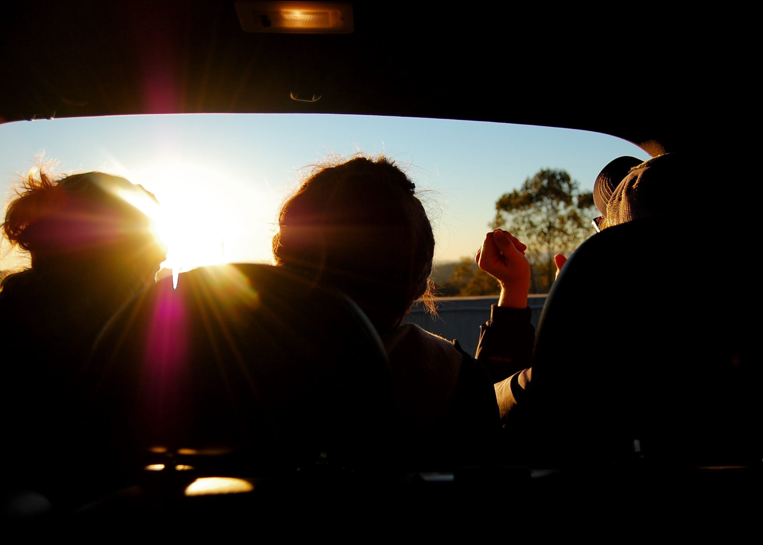 adult, motor vehicle, silhouette, inside, togetherness, group Of People, car, young Adult, rays, glass, sitting, caucasian Ethnicity, people, sunlight, HD Wallpaper