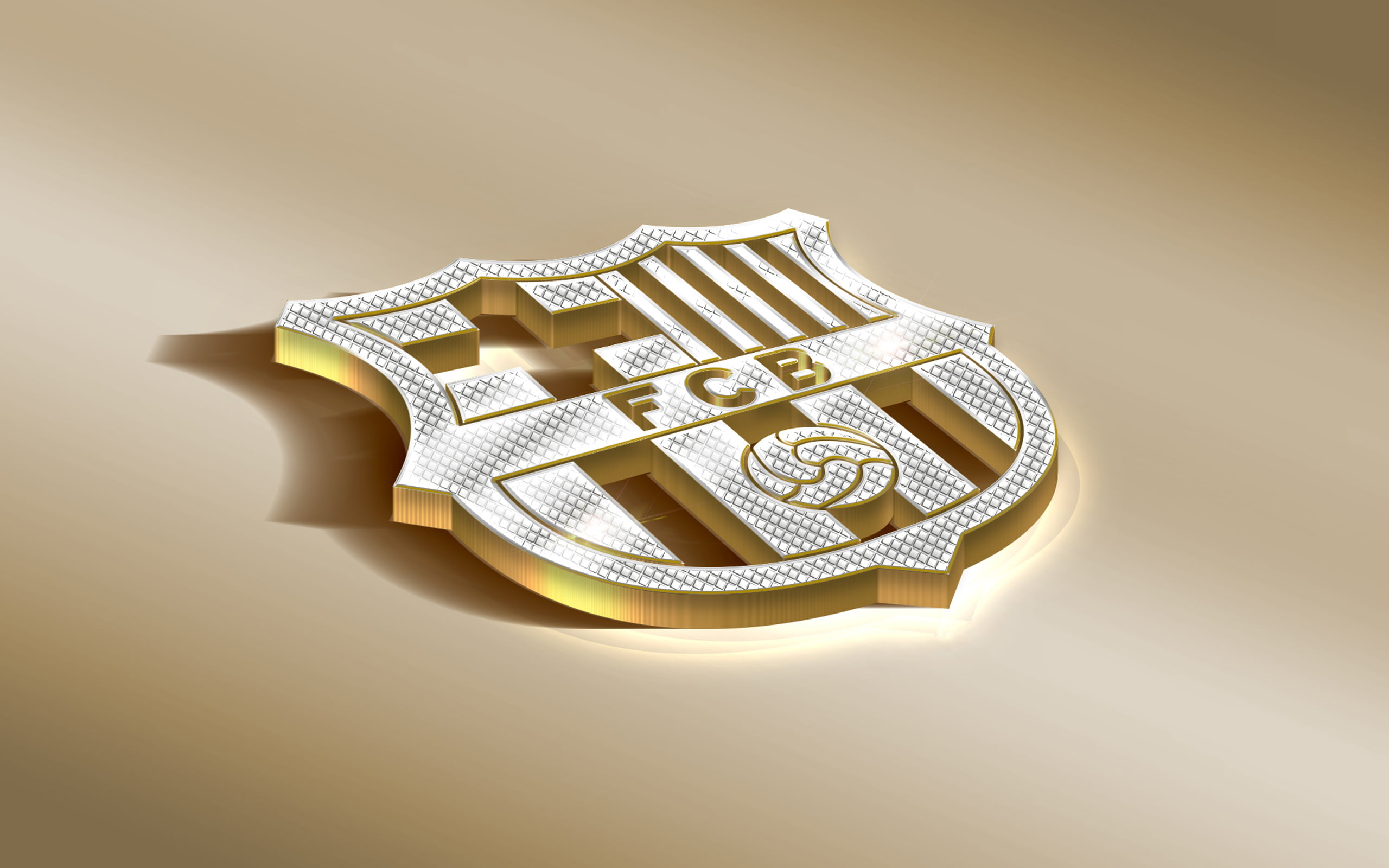 Logo, 2K, FC Barcelona, Soccer, HD Wallpaper