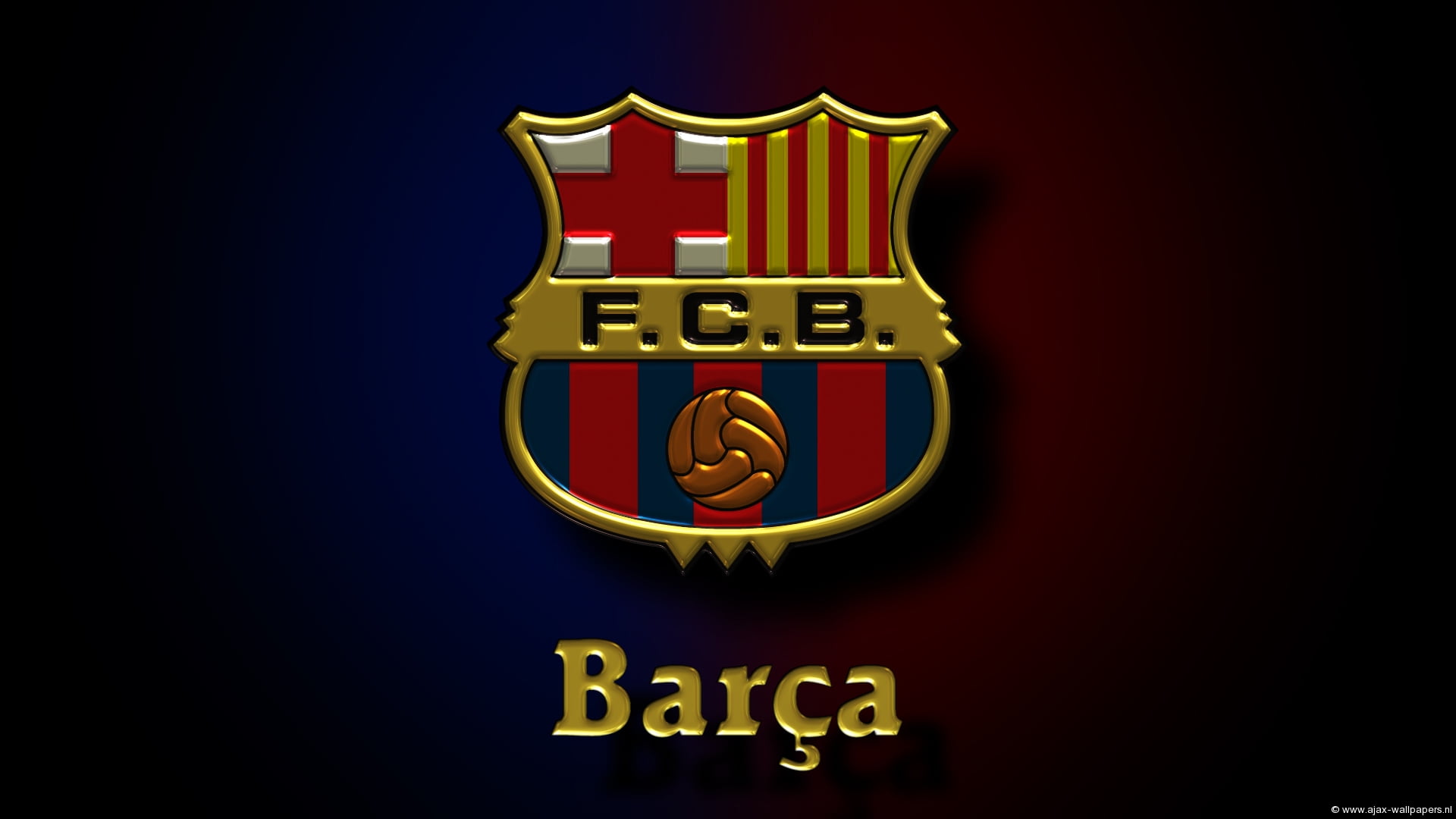 Emblem, Soccer, FC Barcelona, 1080P, Logo, HD Wallpaper