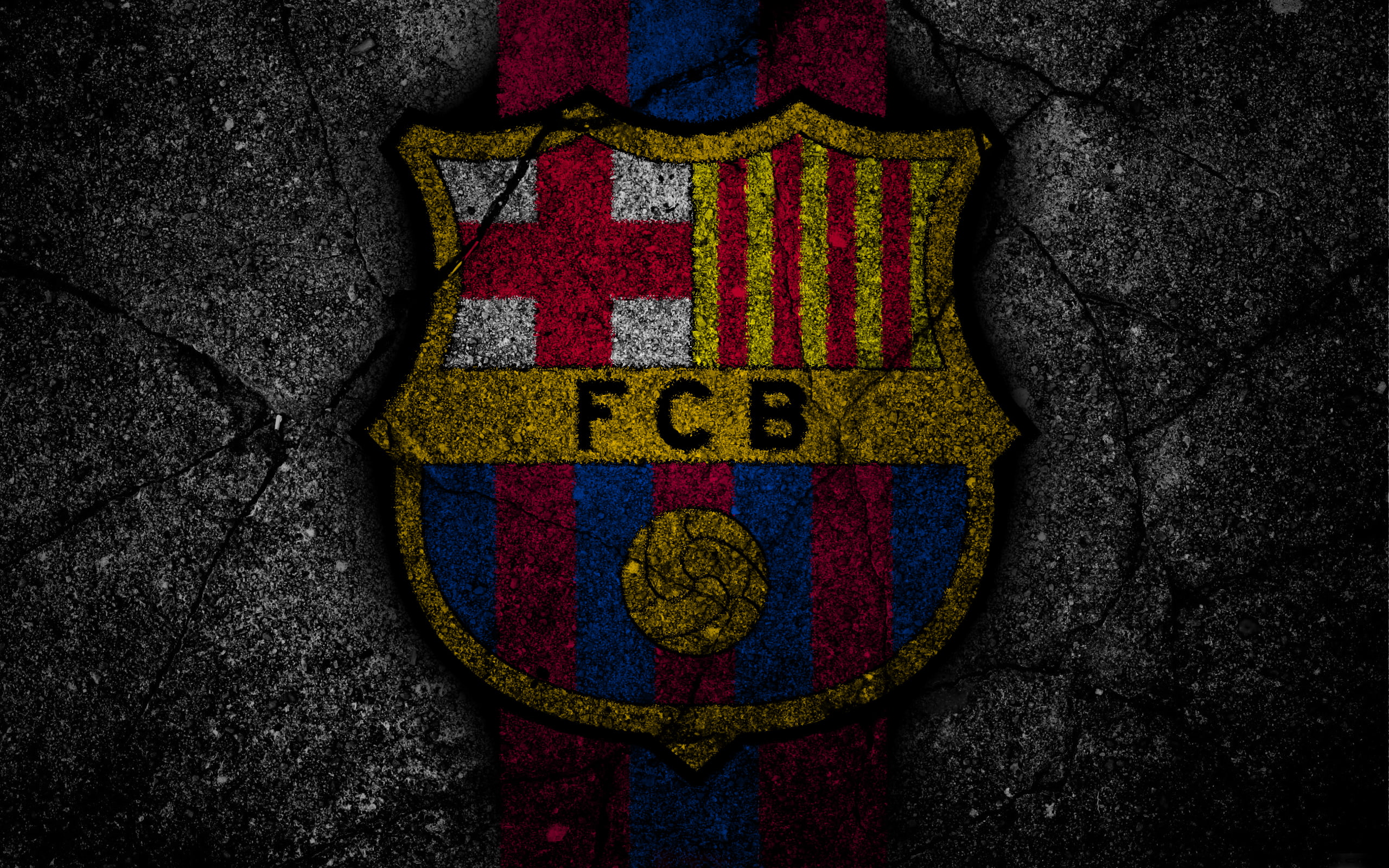 2K, Logo, Soccer, FC Barcelona, HD Wallpaper