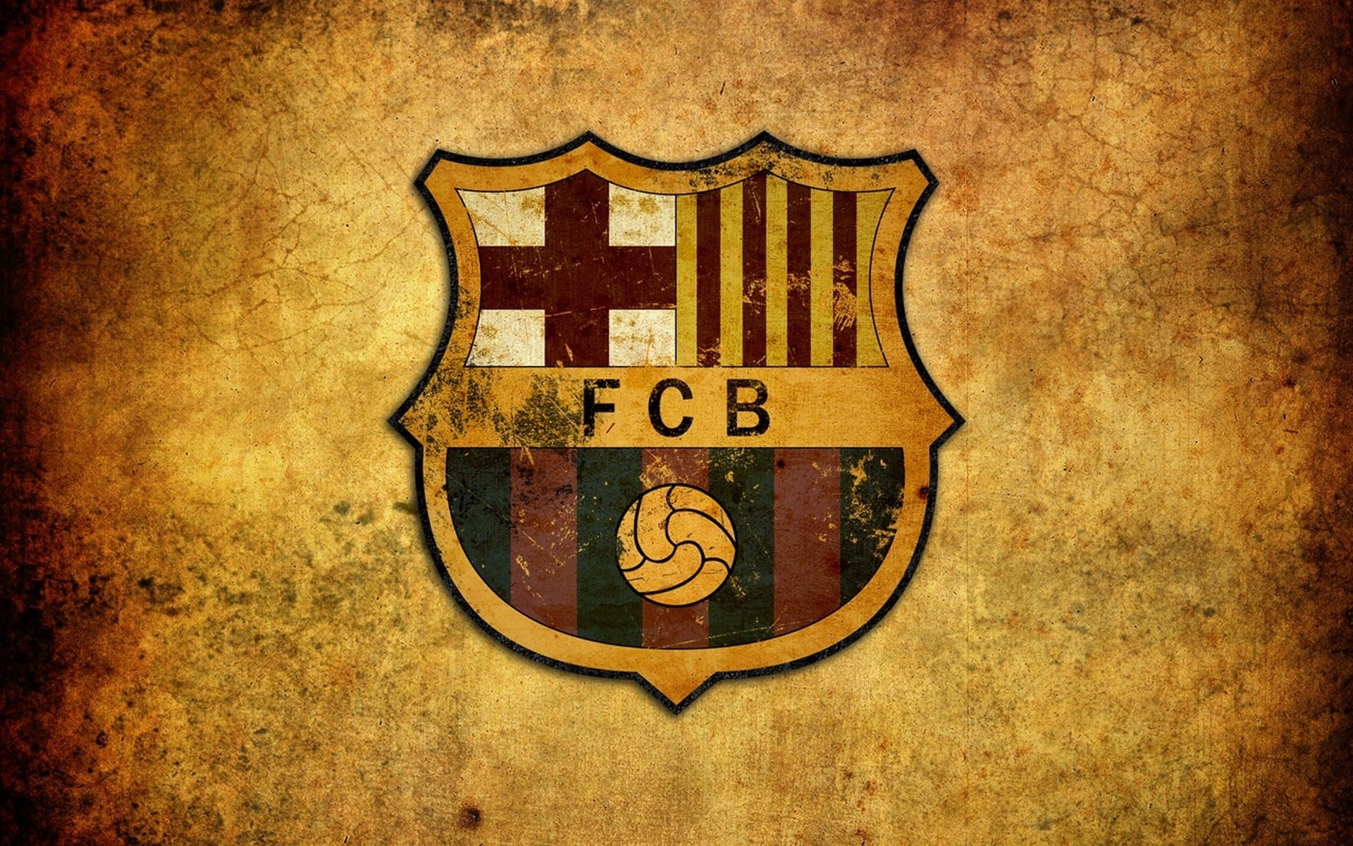 Logo, FC Barcelona, Soccer, 1080P, HD Wallpaper