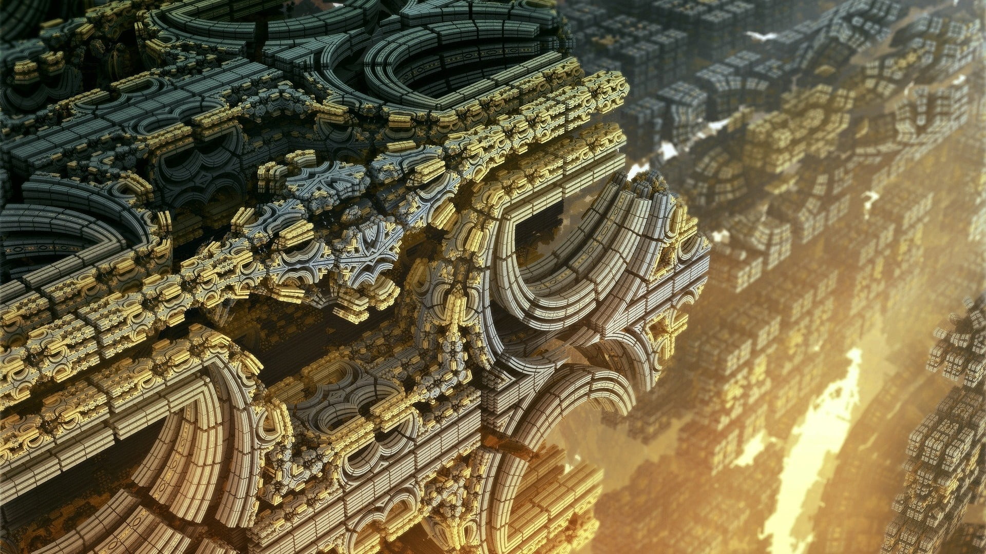 city, building exterior, rise, religion, craft, belief, travel, tourism, day, geometry, building, outdoors, high, 3D, place of worship, built structure, HD Wallpaper