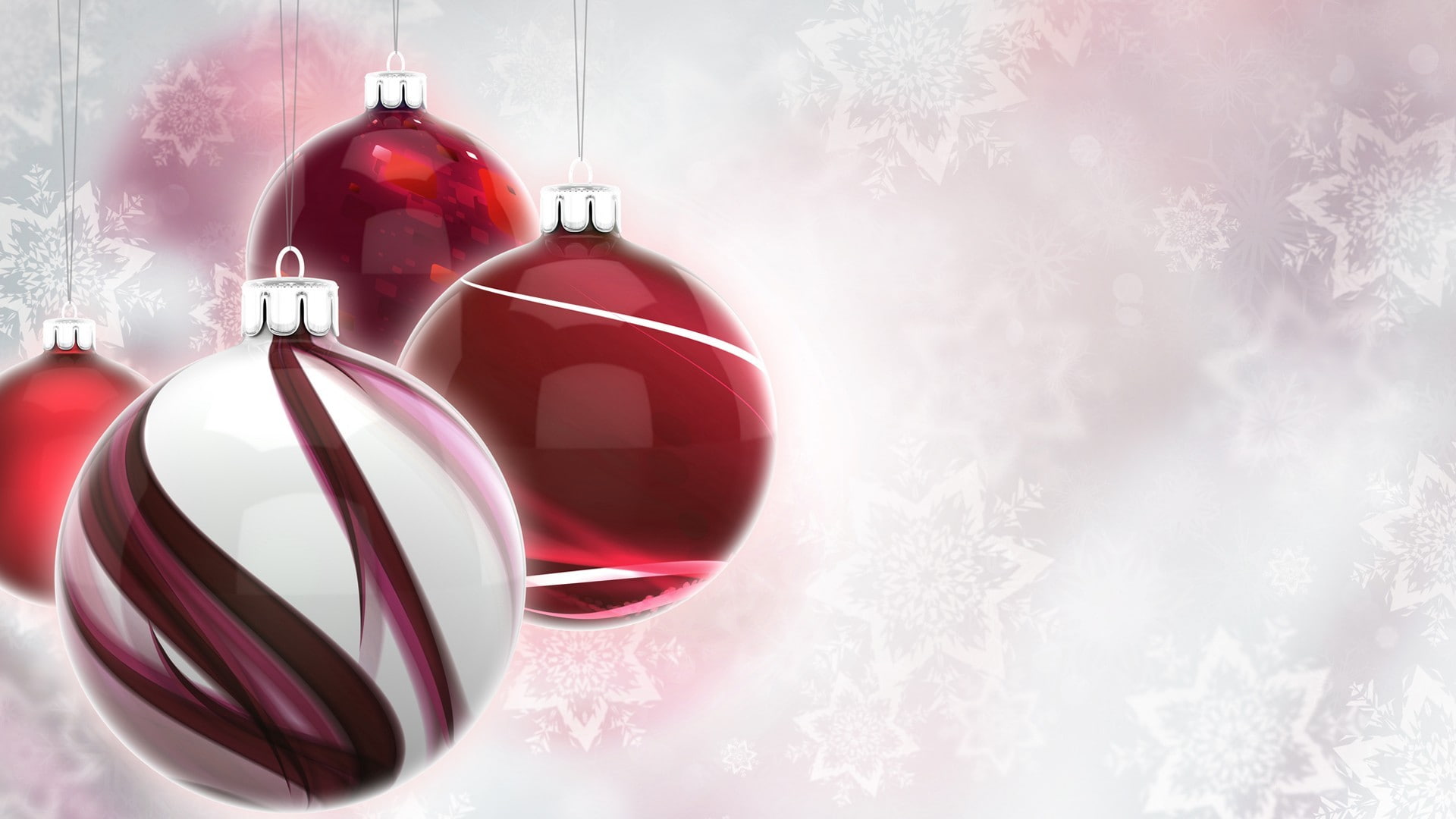 Christmas ornaments, 1080P, Christmas, HD Wallpaper