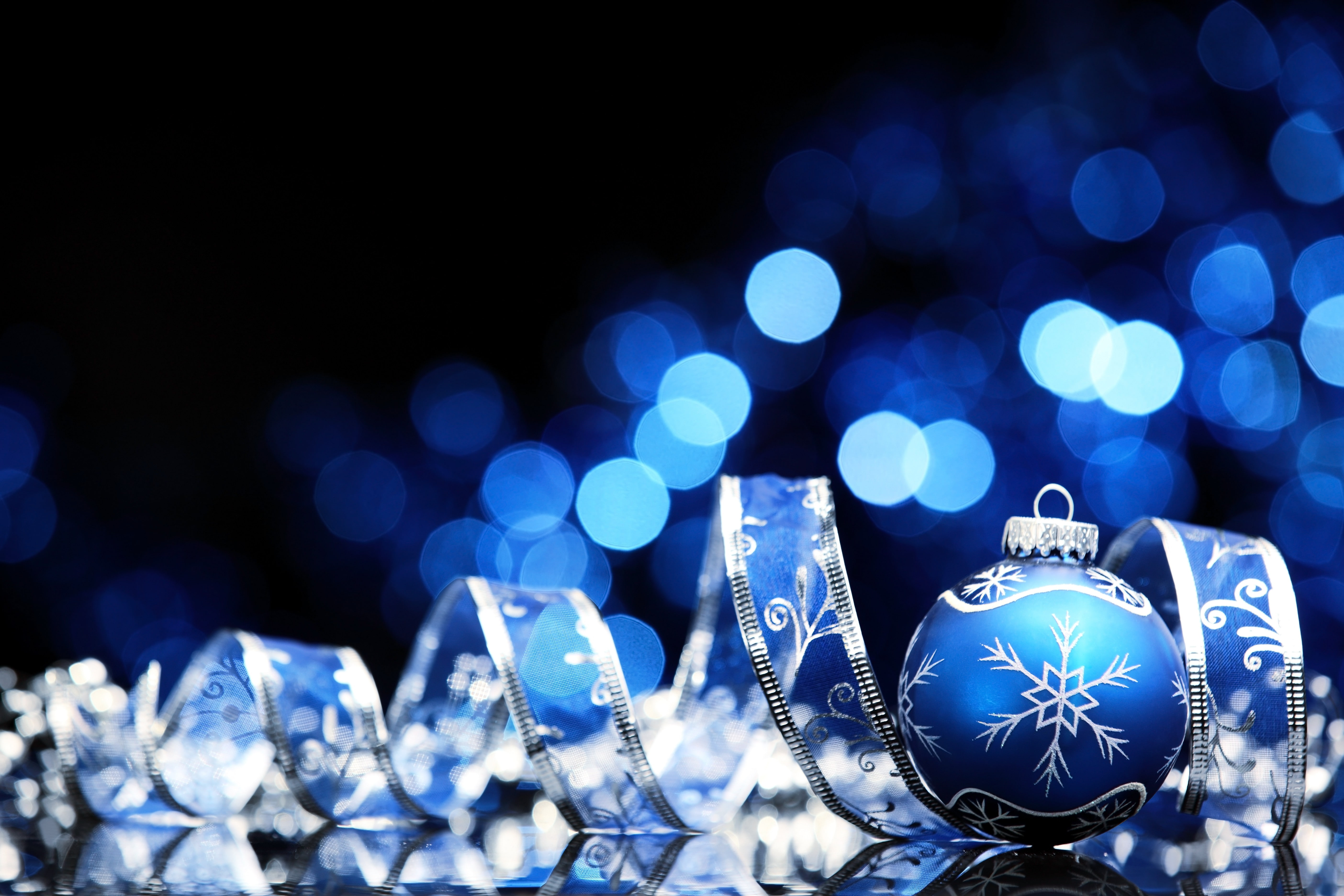 Christmas ornaments, 5K, Christmas, HD Wallpaper