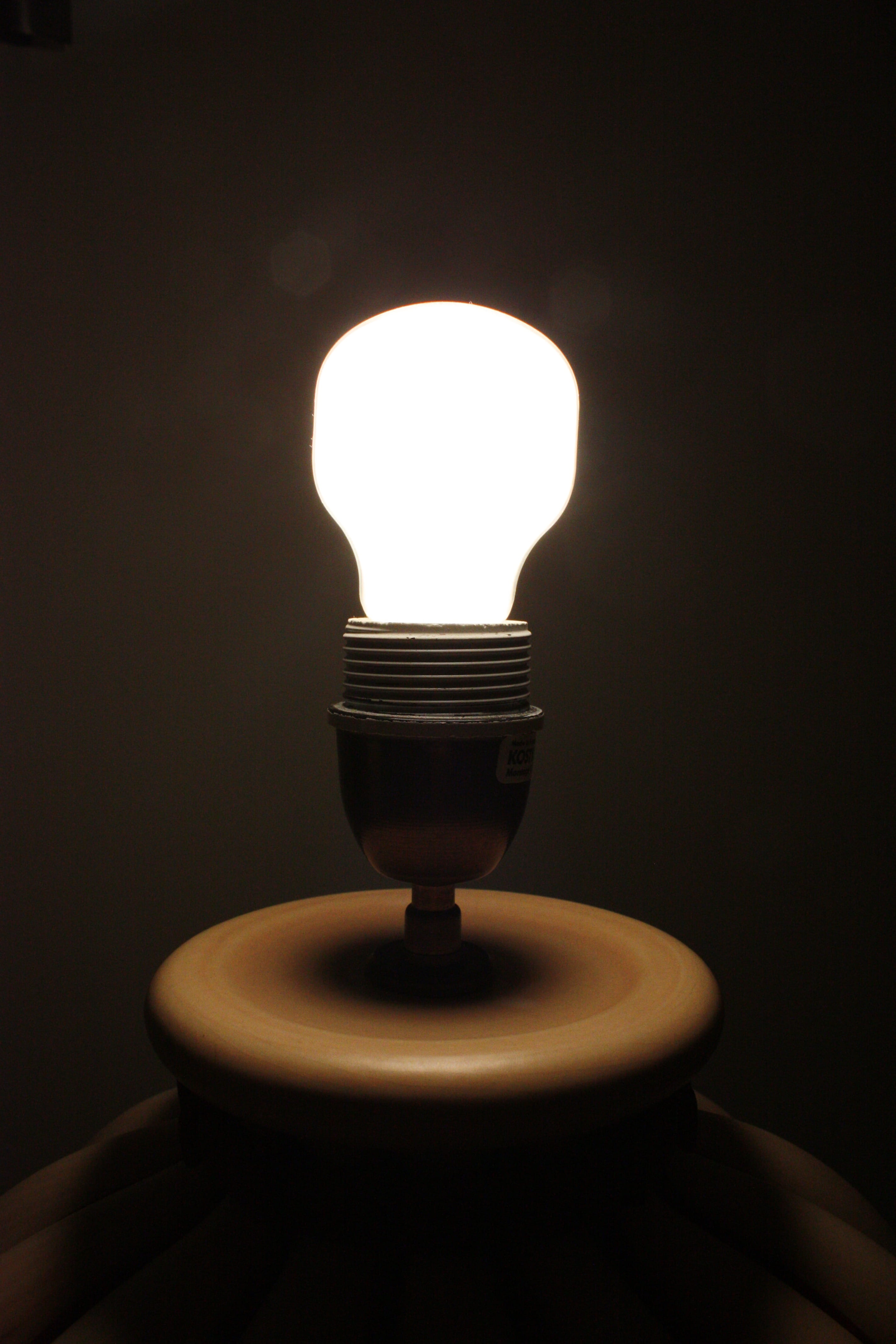 illuminated, light, white, creativity, Bulb, single Object, dark, technology, electric light, light Bulb, close-up, glowing, black background, domestic room, Phone HD Wallpaper