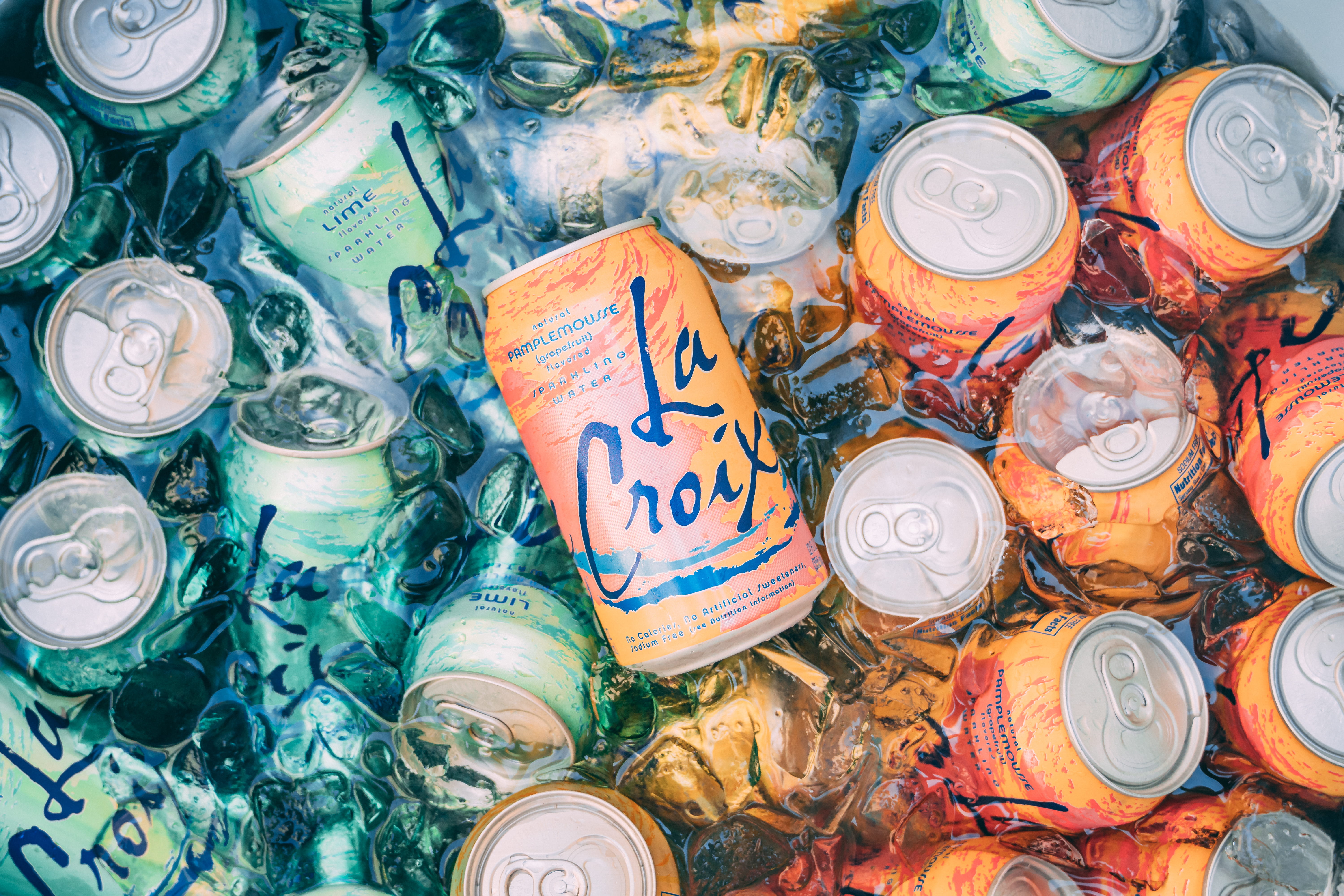 currency, la croix, orange, sparkling, 5K, hot, view, can, soda, color, lot, ice, coin, jar, no People, outdoors, drink, steel, concepts, beverage, heap, HD Wallpaper
