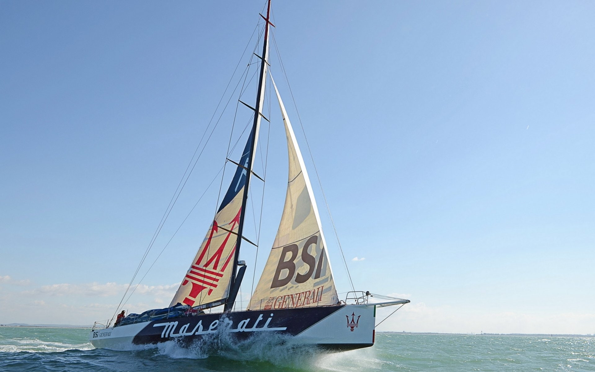 Vehicles, General, Bsi, Boat, Cup, Sailing, Maserati, 1080P, Sponsor, HD Wallpaper
