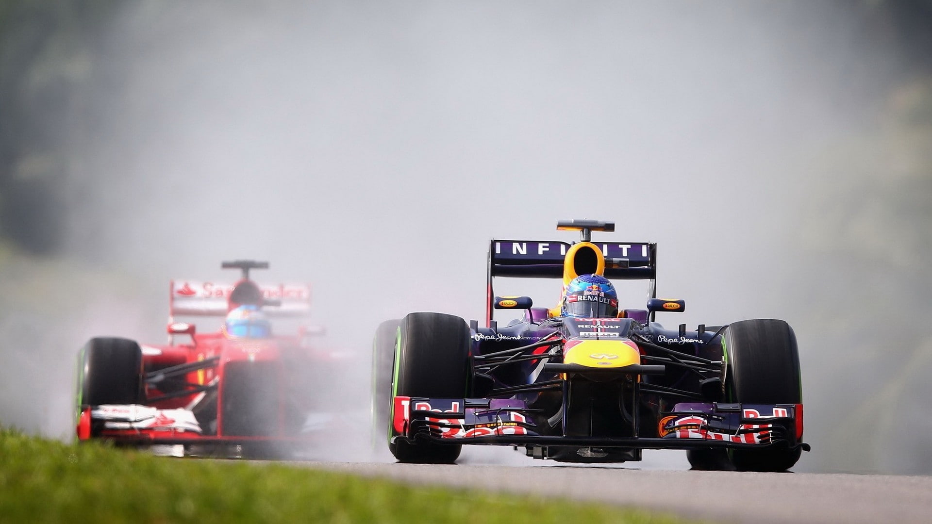 Formula 1, energy drinks, Fernando Alonso, 1080P, HD Wallpaper