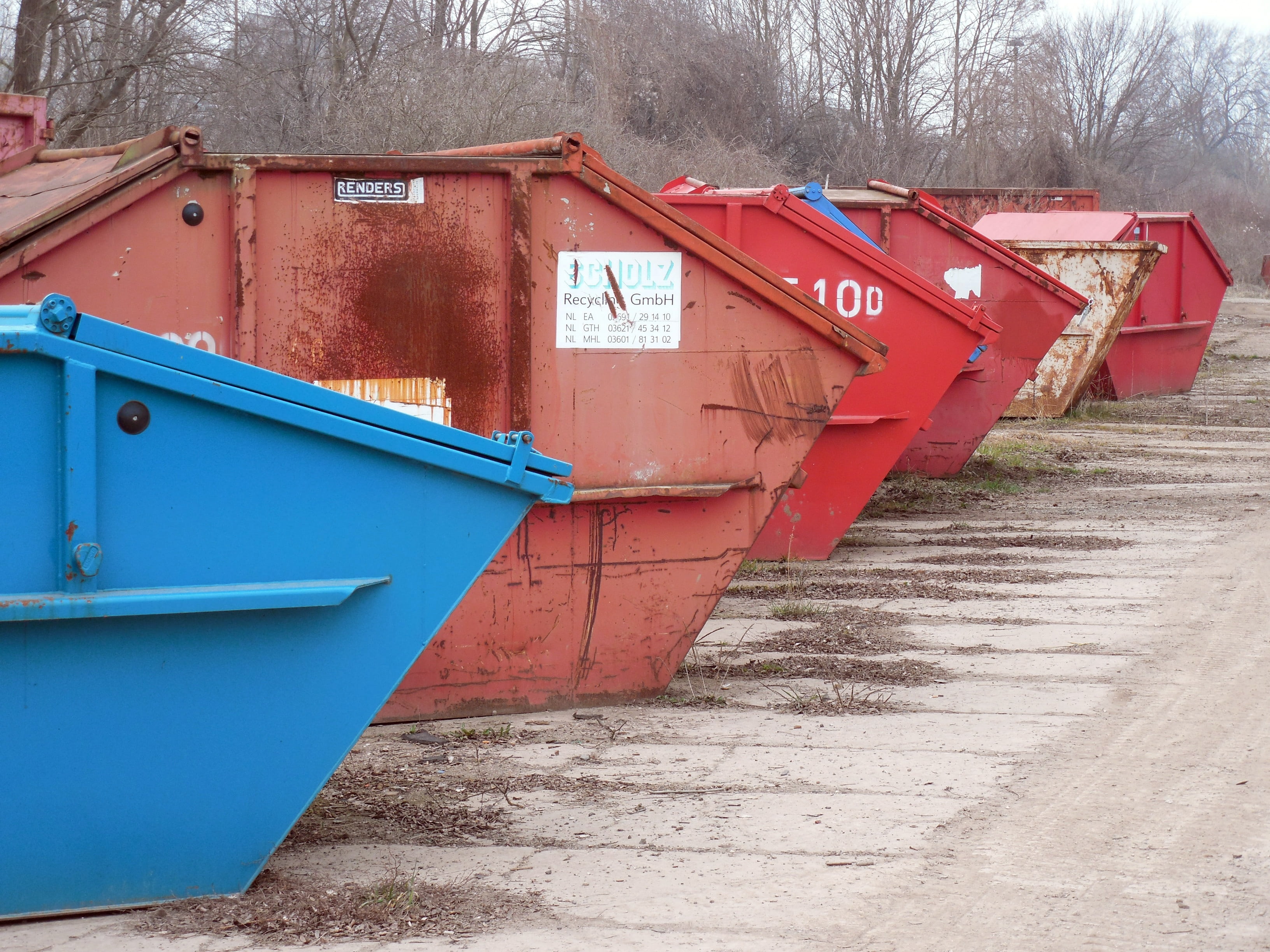 residential district, 2K, tree, waste, waste disposal, nautical vessel, container, plant, disposal, wall - building feature, transportation, no people, HD Wallpaper