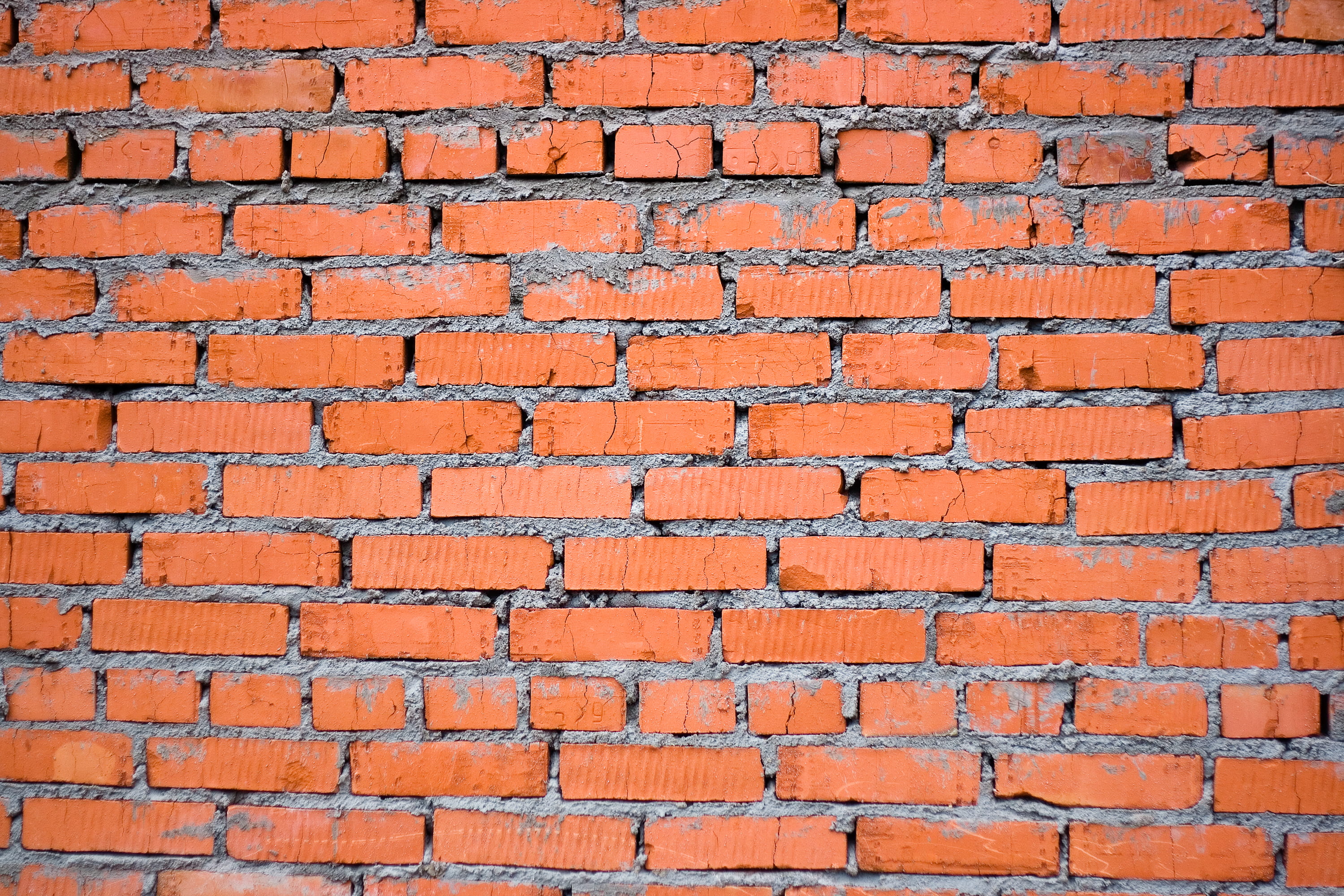 2K, textured, vintage, surface, block, revival, backgrounds, concrete, broken, stucco, level, built, floor, brick-wall, material, arrangement, repetition, HD Wallpaper