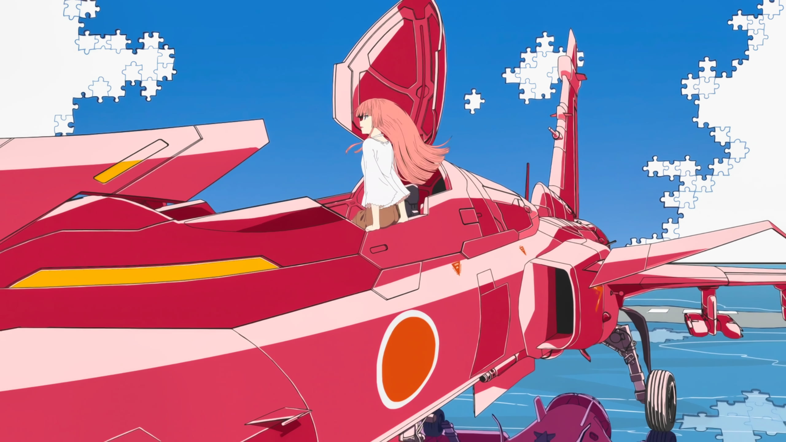 Girly Air Force, Gripen (Girly Air Force), Anime, 2K, HD Wallpaper