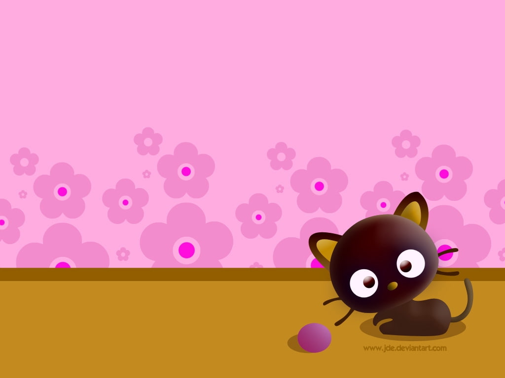 Chococat, 480P, kitten, art, sanrio, hd, entertainment, HD Wallpaper