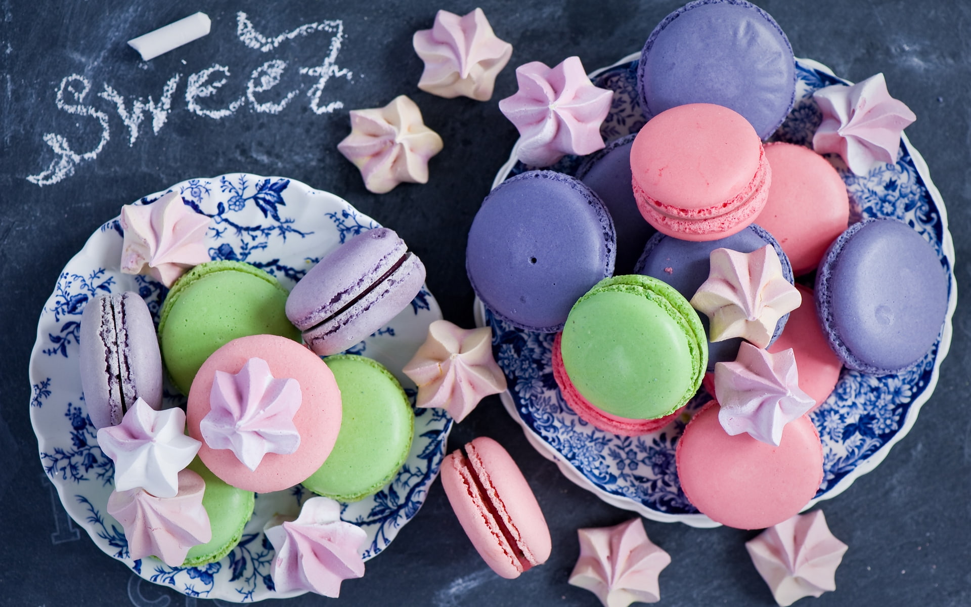 lot, macaron, 1080P, cookies, macarons, meringues, french, sweets, HD Wallpaper