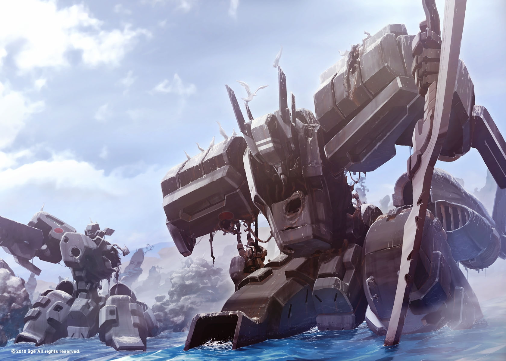 heart, mecha, hd, concepts, 720P, anime, art, exelica, trigger, concept, x, moe, lolicon, aircraft, HD Wallpaper