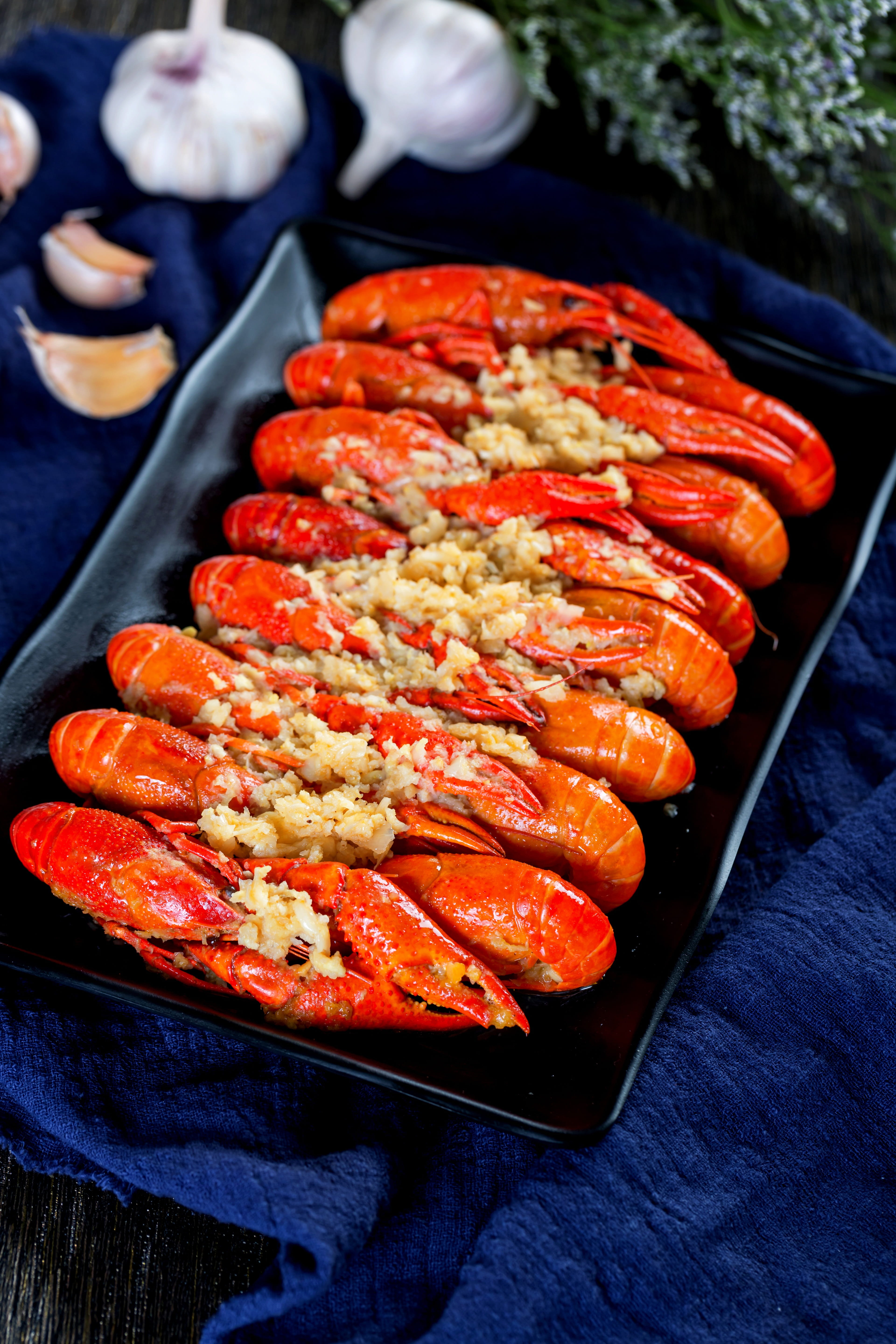 preparation, no people, wellbeing, seafood, fruit, crayfish, salmon - seafood, tray, ready-to-eat, shrimp inspector gadget, 5K, crockery, wood - material, Phone HD Wallpaper