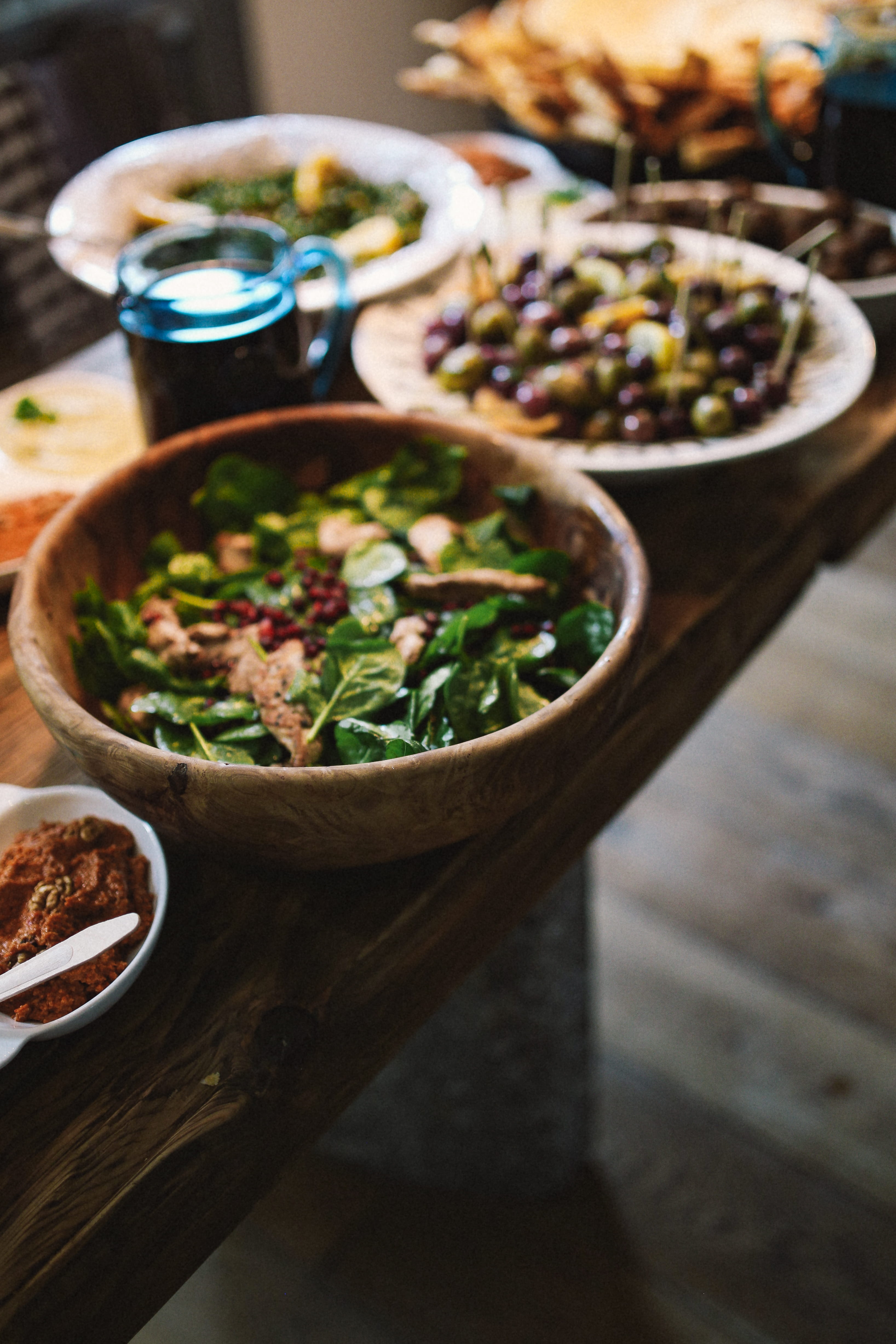 hummus, vegetable, bowl, freshness, healthy Eating, focus on foreground, lunch, food, japanese food, asian food, high angle view, close-up, lebanese, gourmet, Phone HD Wallpaper