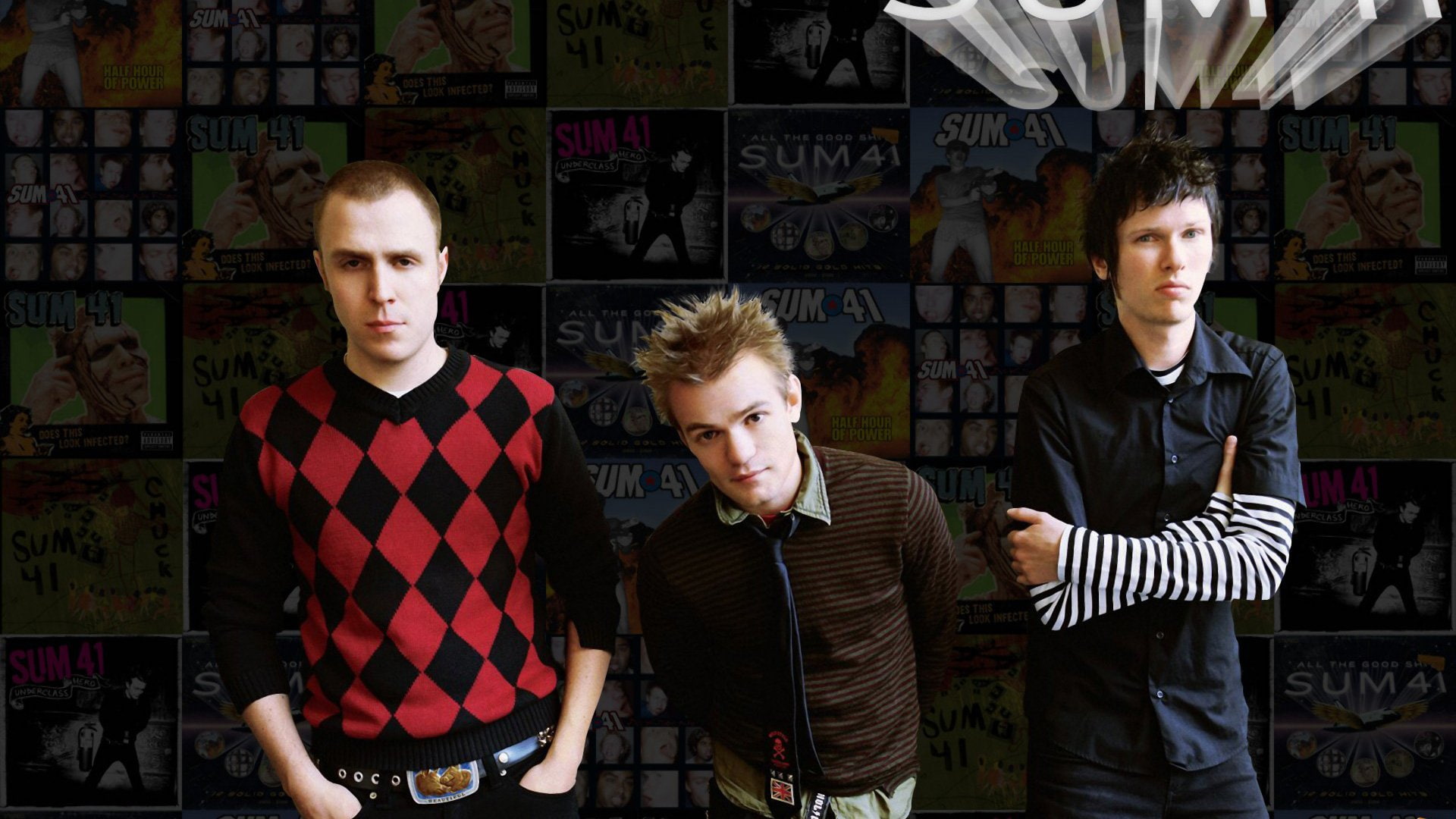 Sum 41, Music, 1080P, HD Wallpaper