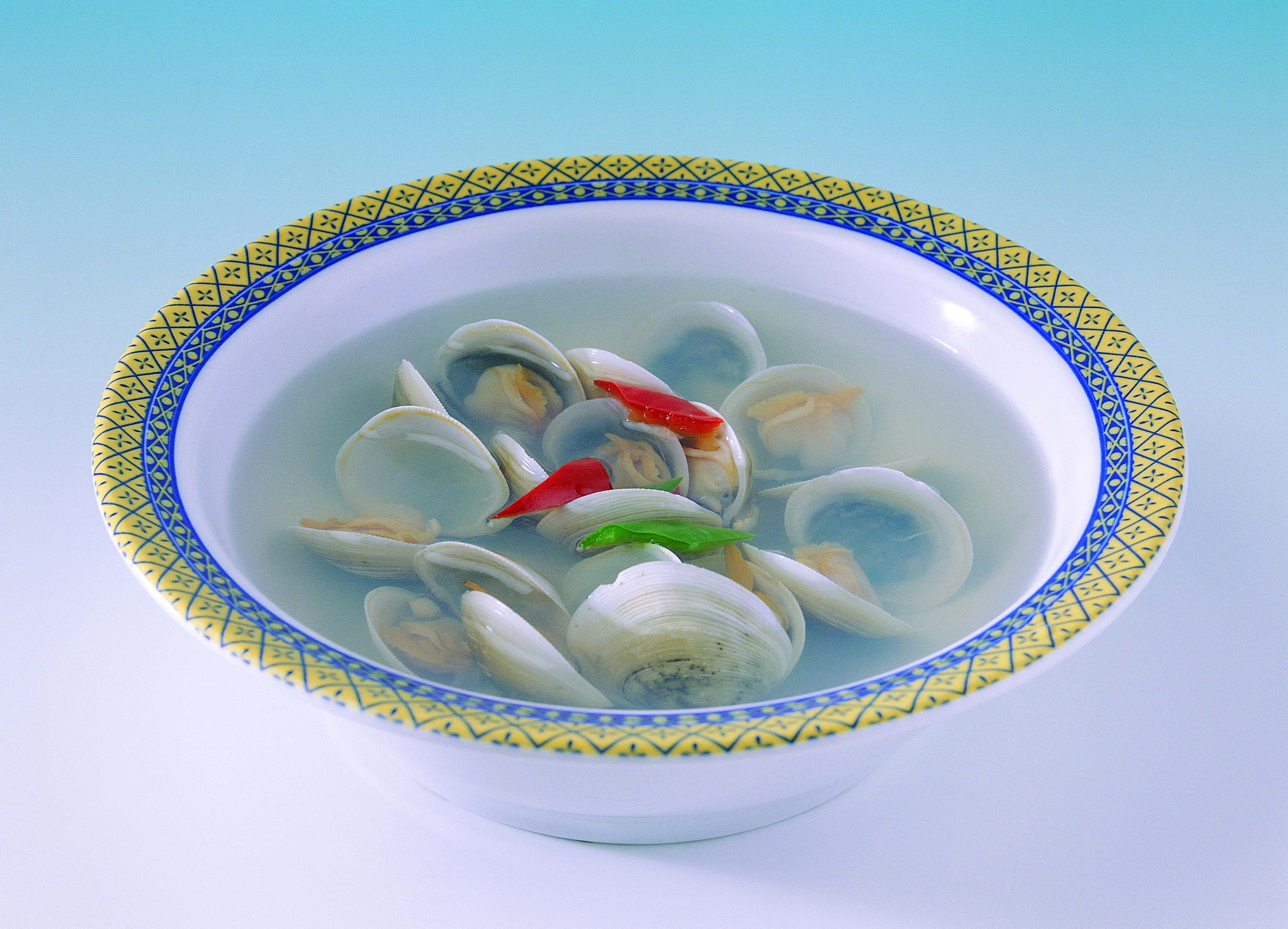 large group of objects, directly above, sweet food, food, bowl, 2K, still life, ceramic, multi colored, blue, freshness, oysters, indoors, high angle view, HD Wallpaper