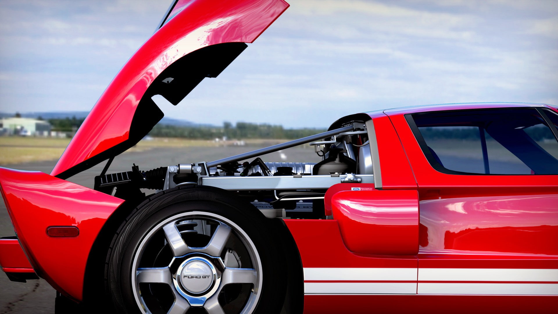 cars, 1080P, ford, gt, hd, shell, clam, HD Wallpaper