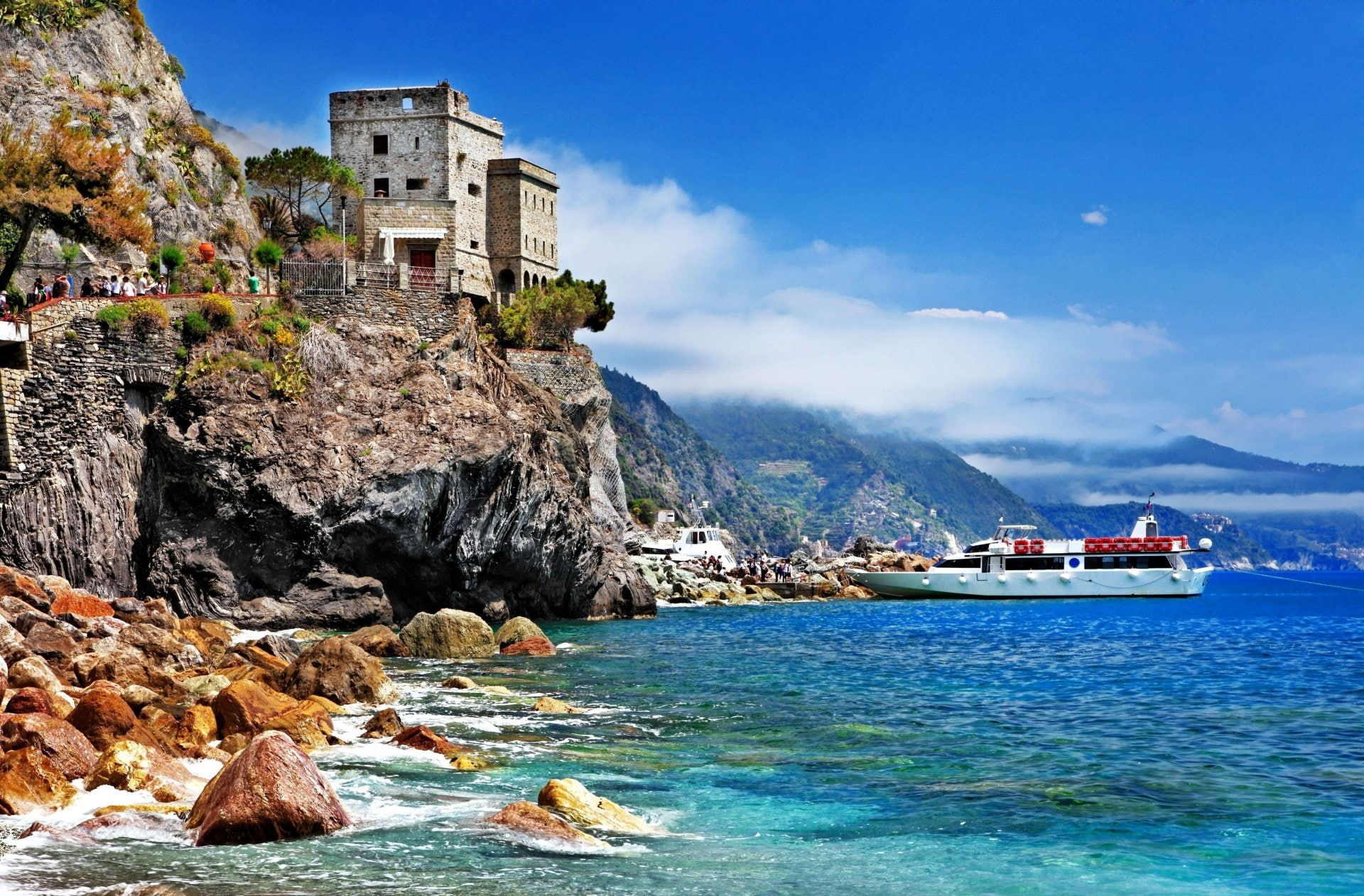 Towns, Italy, 1080P, Monterosso al Mare, Cinque Terre, Liguria, HD Wallpaper