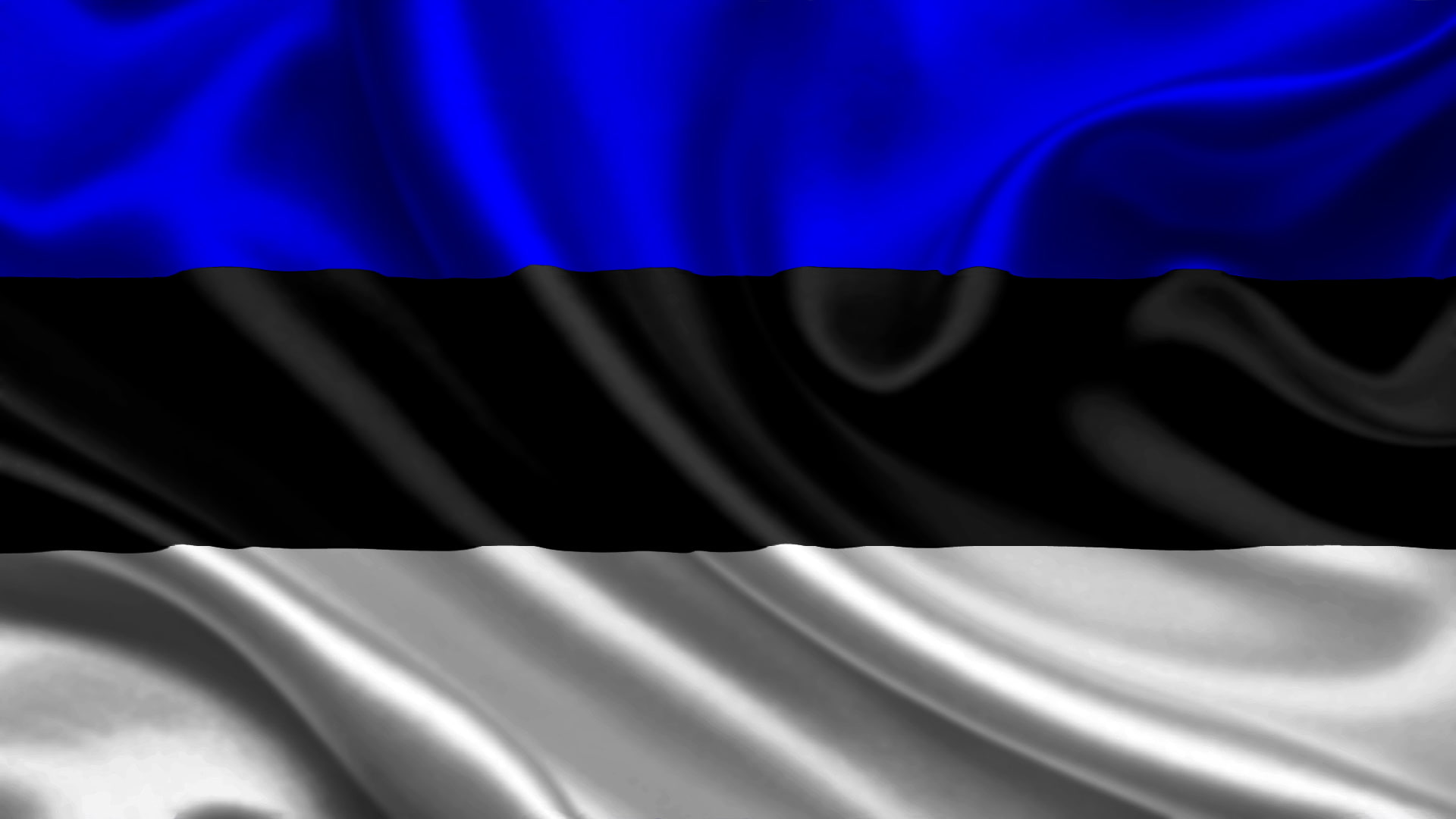 black, striped, 1080P, textile, Estonia, flag, blue, gray, HD Wallpaper