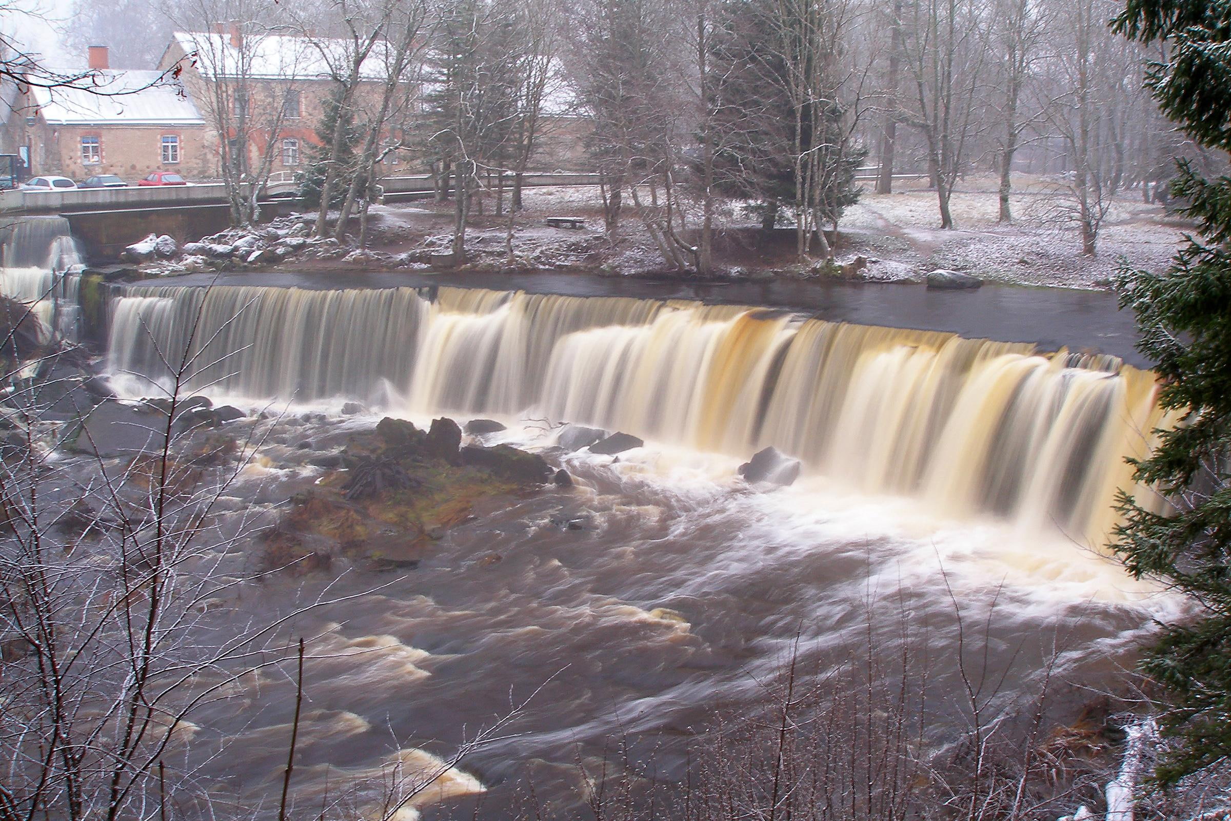 keila, keila waterfall, waterfall, 1080P, europe, waterfalls, nature and landscapes, estonia, HD Wallpaper