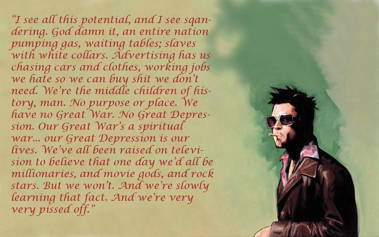 club, entertainment, 720P, movies, hd, x, art, Fight Club, fight, HD Wallpaper
