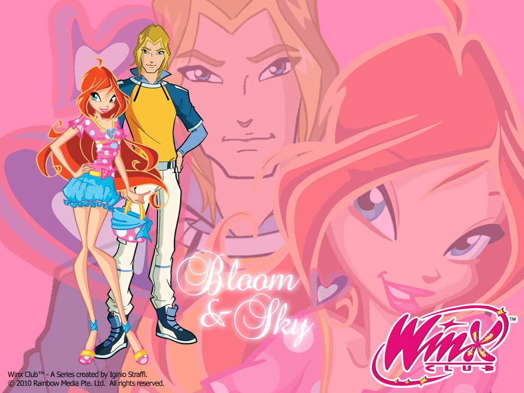 Bloom, sky, funny, 480P, Winx club, entertainment, art, amp, hd, Love, HD Wallpaper