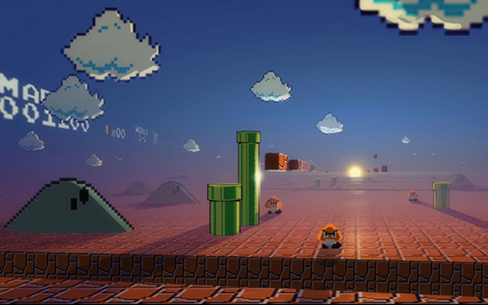 Mario, 1080P, Super Mario Bros., Goomba, HD Wallpaper