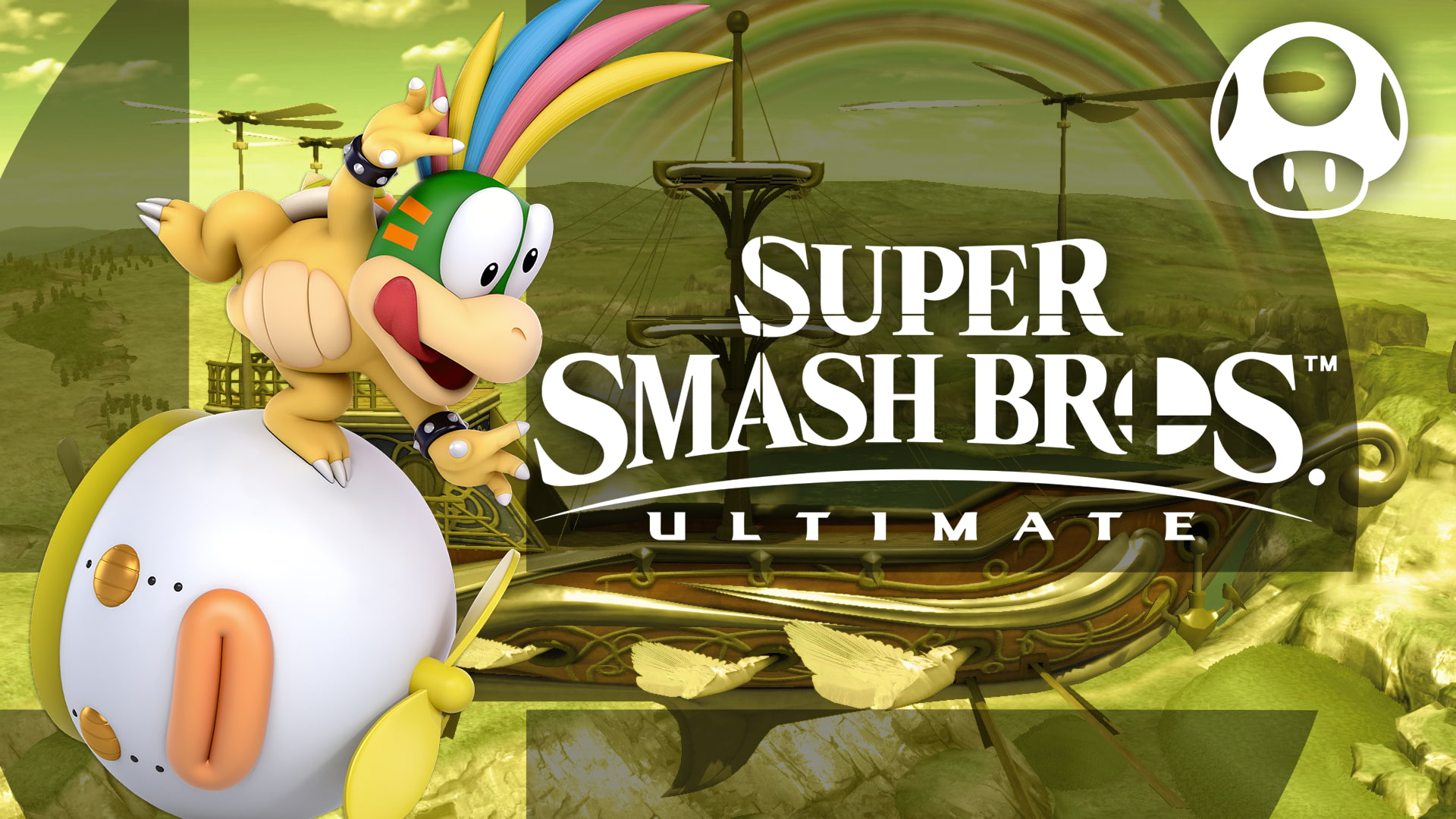 Super Smash Bros. Ultimate, 1080P, Lemmy Koopa, Video Game, Super Mario, HD Wallpaper