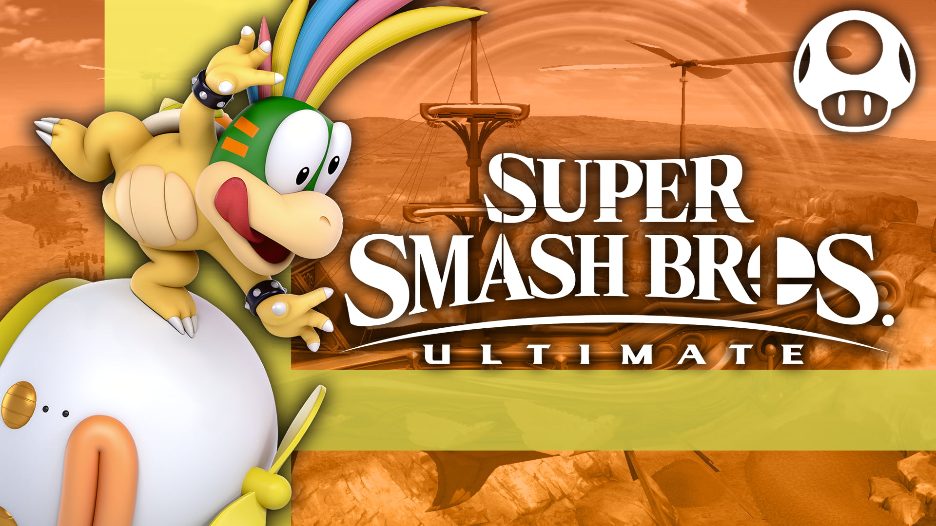 Super Smash Bros. Ultimate, Lemmy Koopa, 1080P, Video Game, HD Wallpaper
