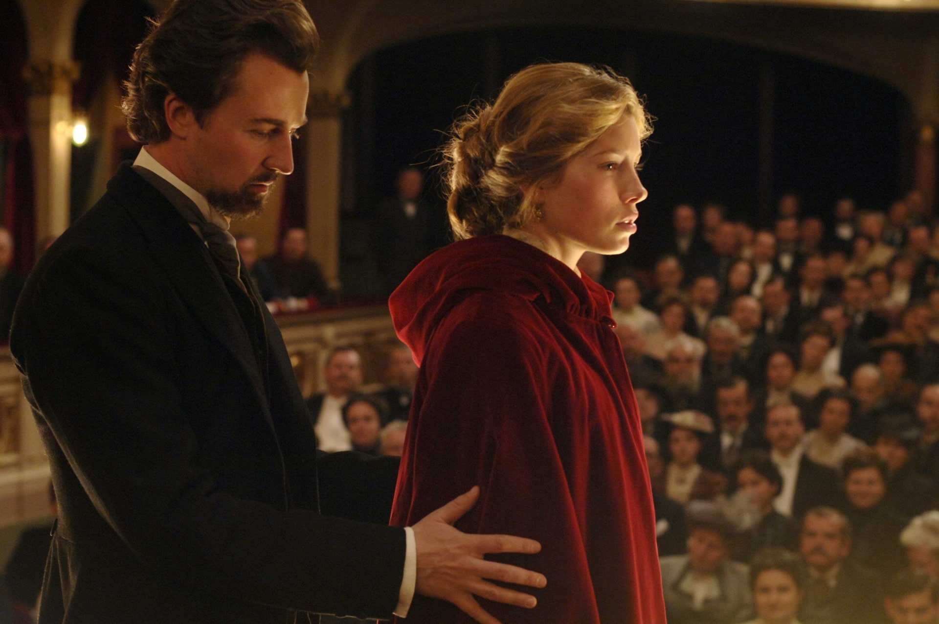 The Illusionist, 1080P, Movie, Edward Norton, Jessica Biel, HD Wallpaper