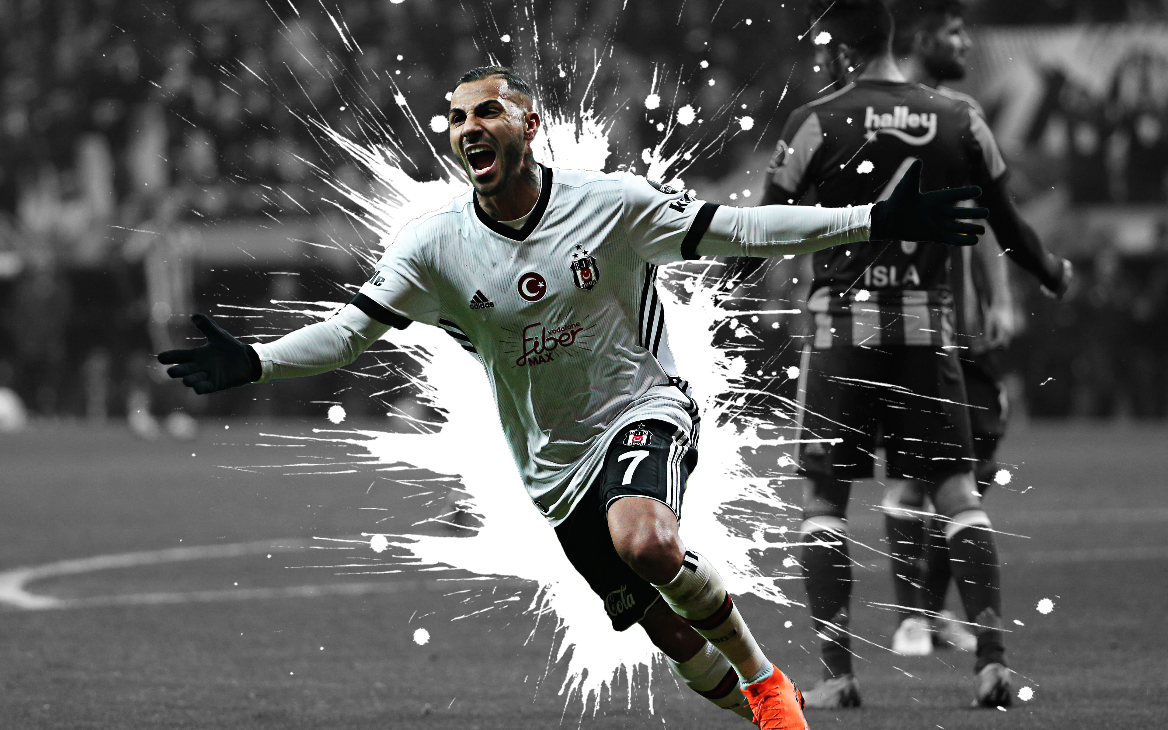 Soccer, Ricardo Quaresma, Beşiktaş J.K., 4K, HD Wallpaper