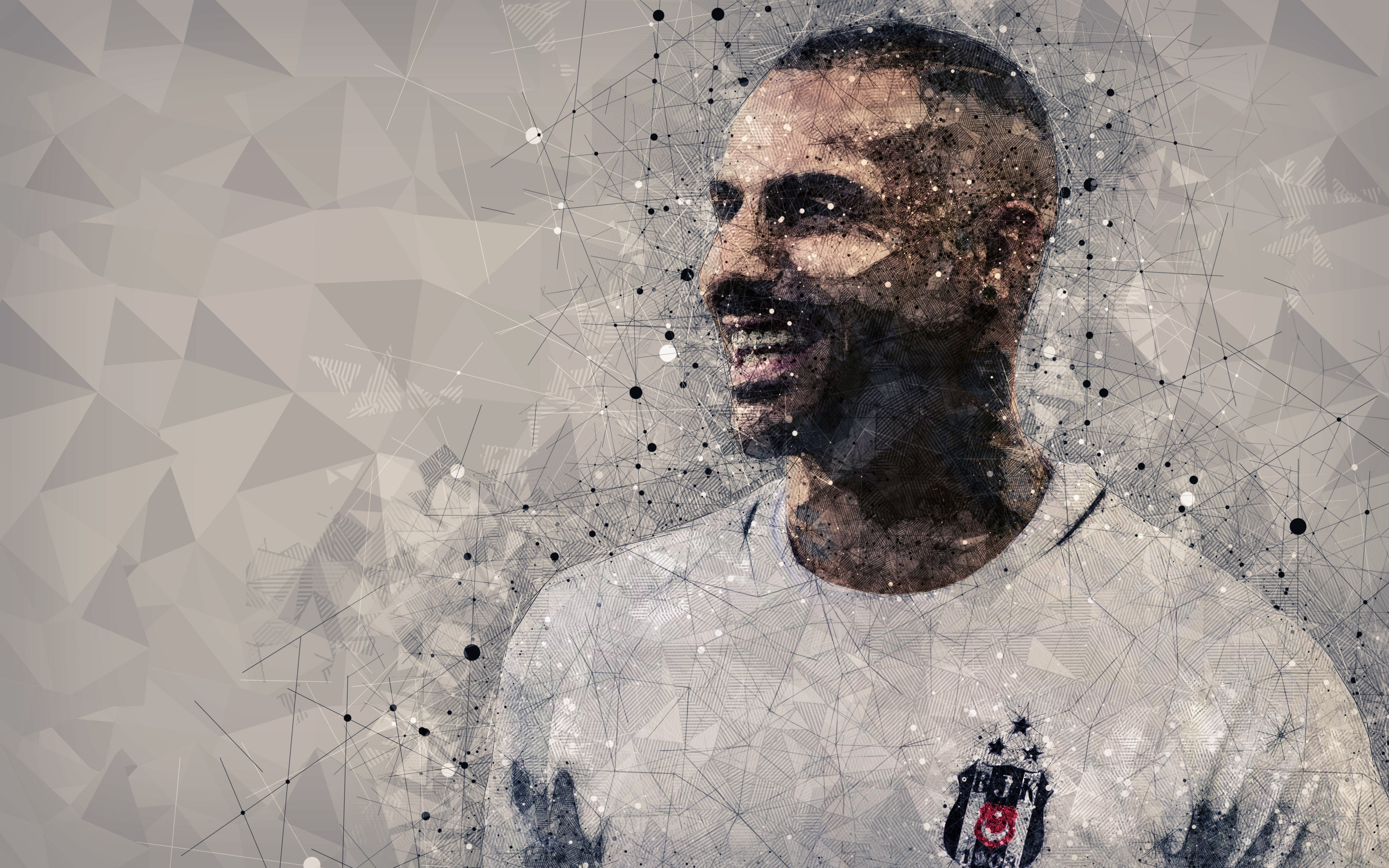 4K, Beşiktaş J.K., Soccer, Ricardo Quaresma, HD Wallpaper