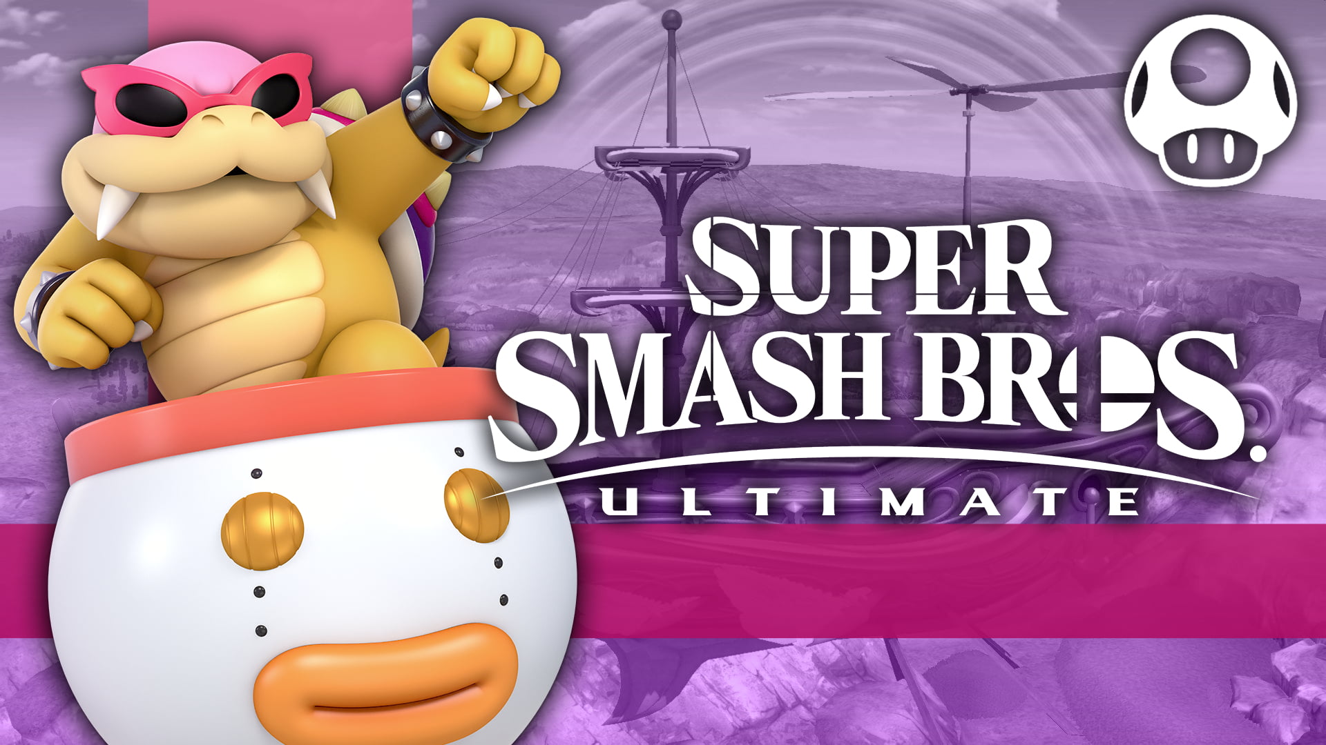 Super Smash Bros. Ultimate, 1080P, Roy Koopa, Video Game, HD Wallpaper