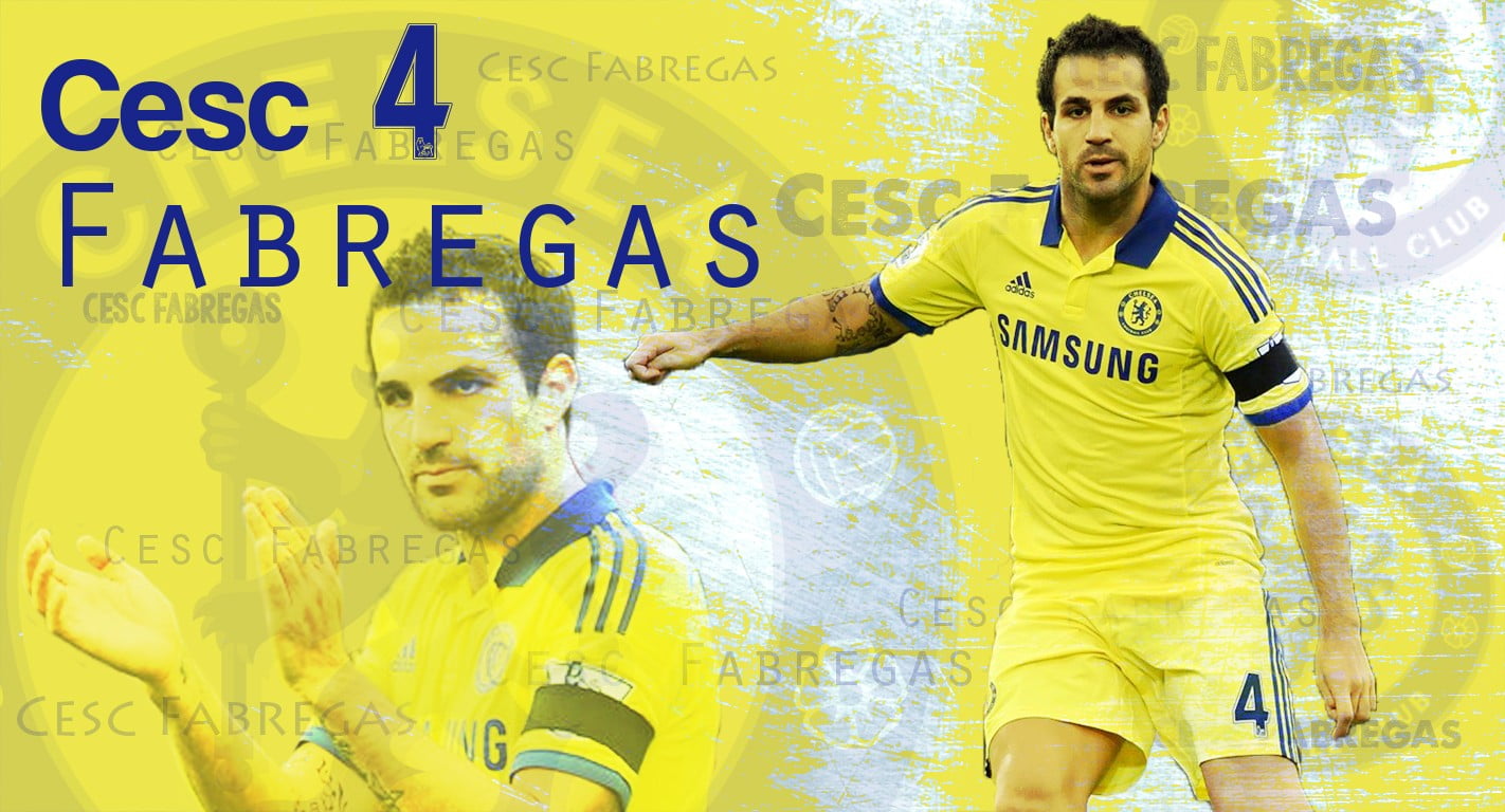 front view, looking at camera, graffiti, young men, men, yellow, Cesc Fabregas, cesc, Chelsea FC, adult, waist up, t-shirt, males, standing, communication, HD Wallpaper